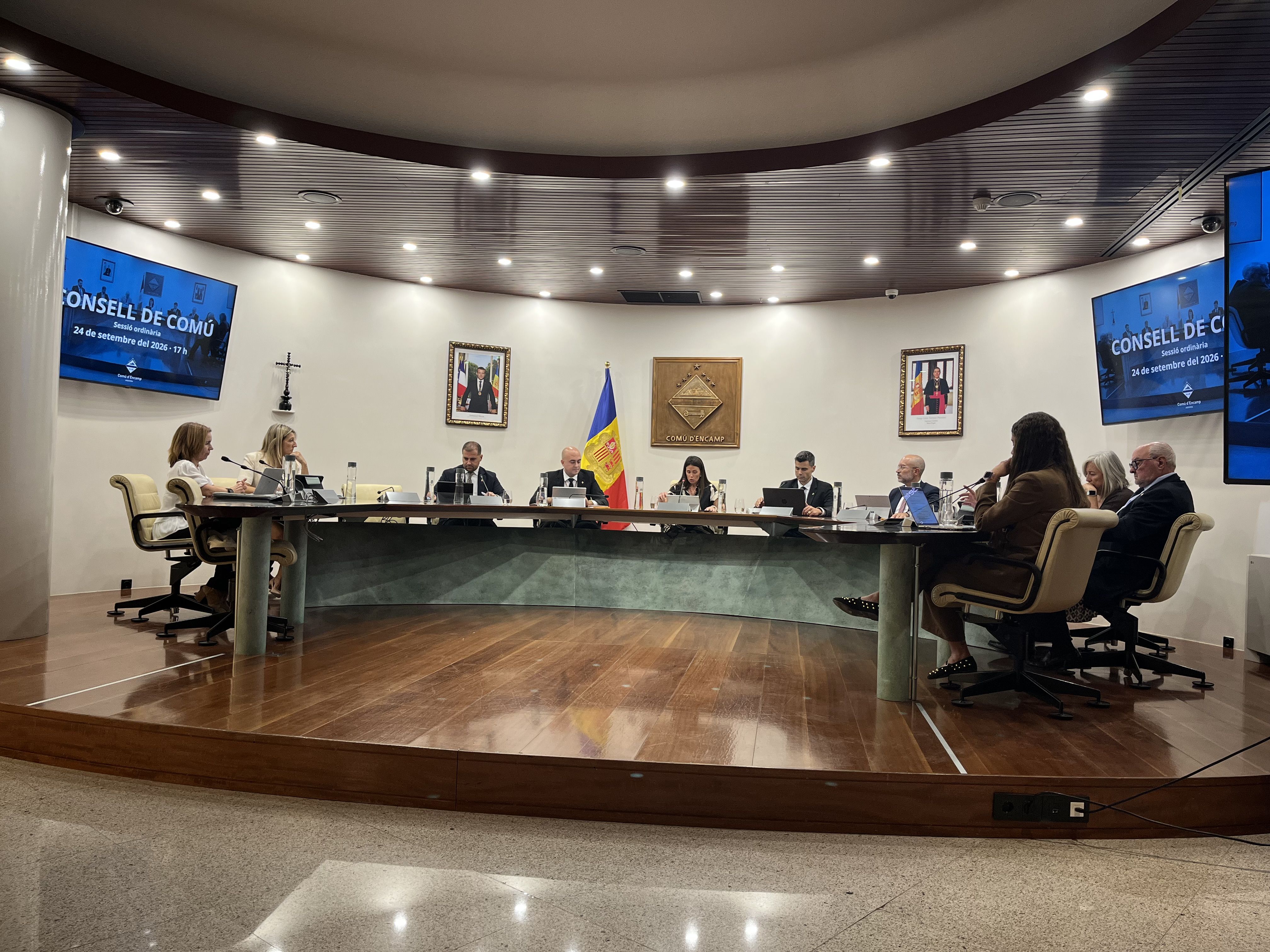 sessió del consell de comú d’Encamp d’aquest dijous. sessió del consell de comú d’Encamp d’aquest dijous.