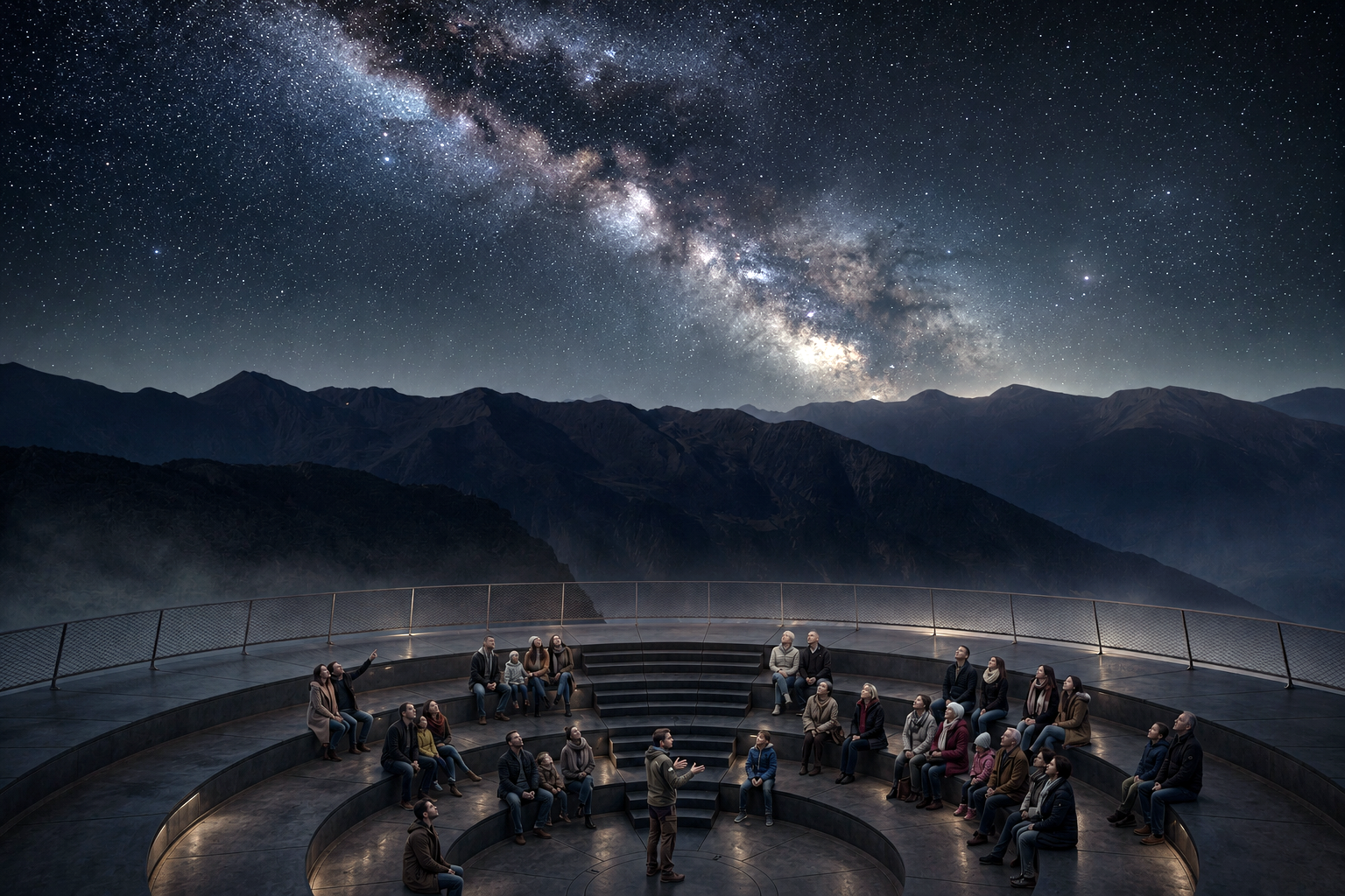 Simulació de com quedarà el mirador.