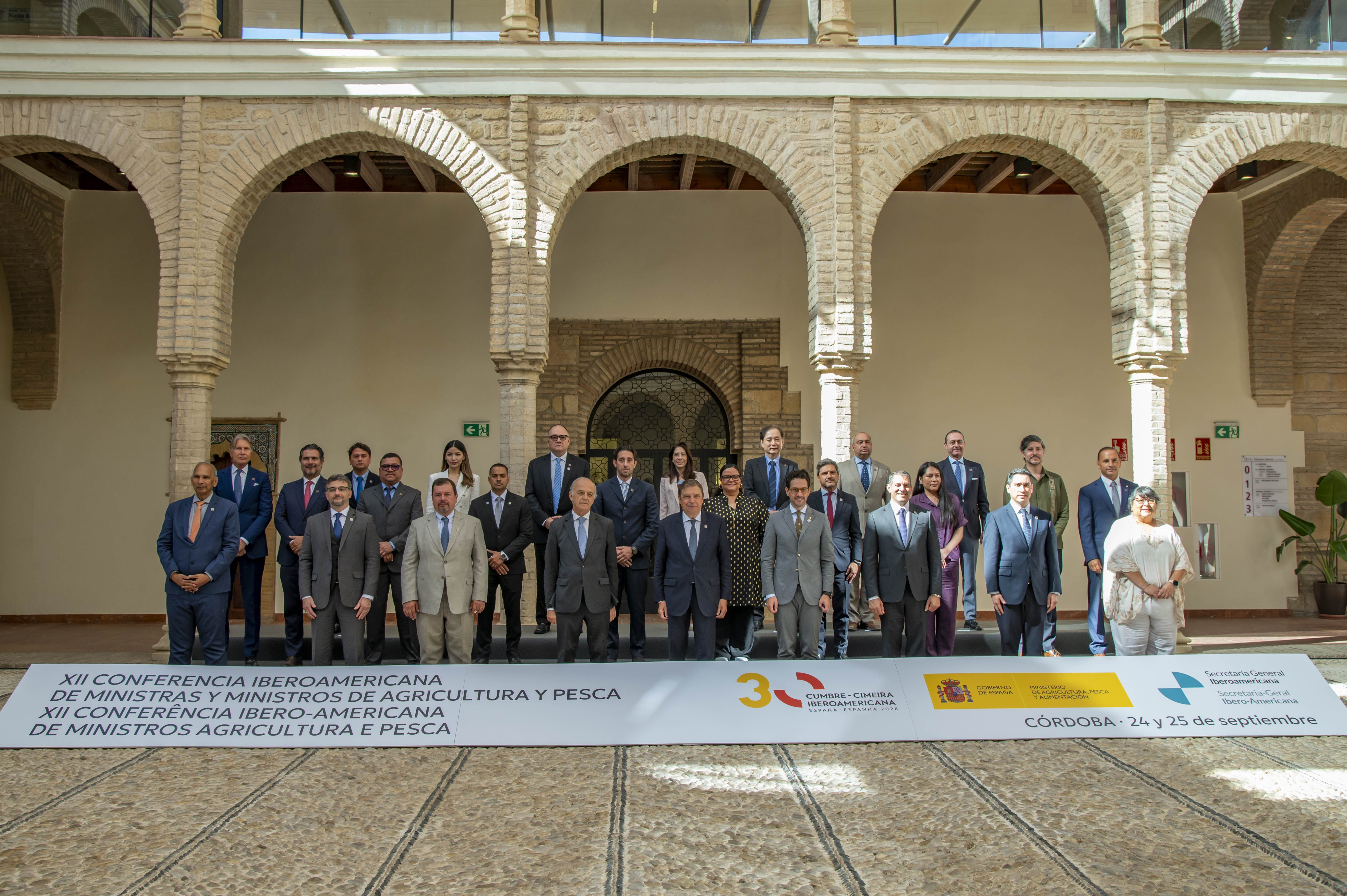 Casal a la conferència iberoamericana de ministres d'Agricultura i Pesca.