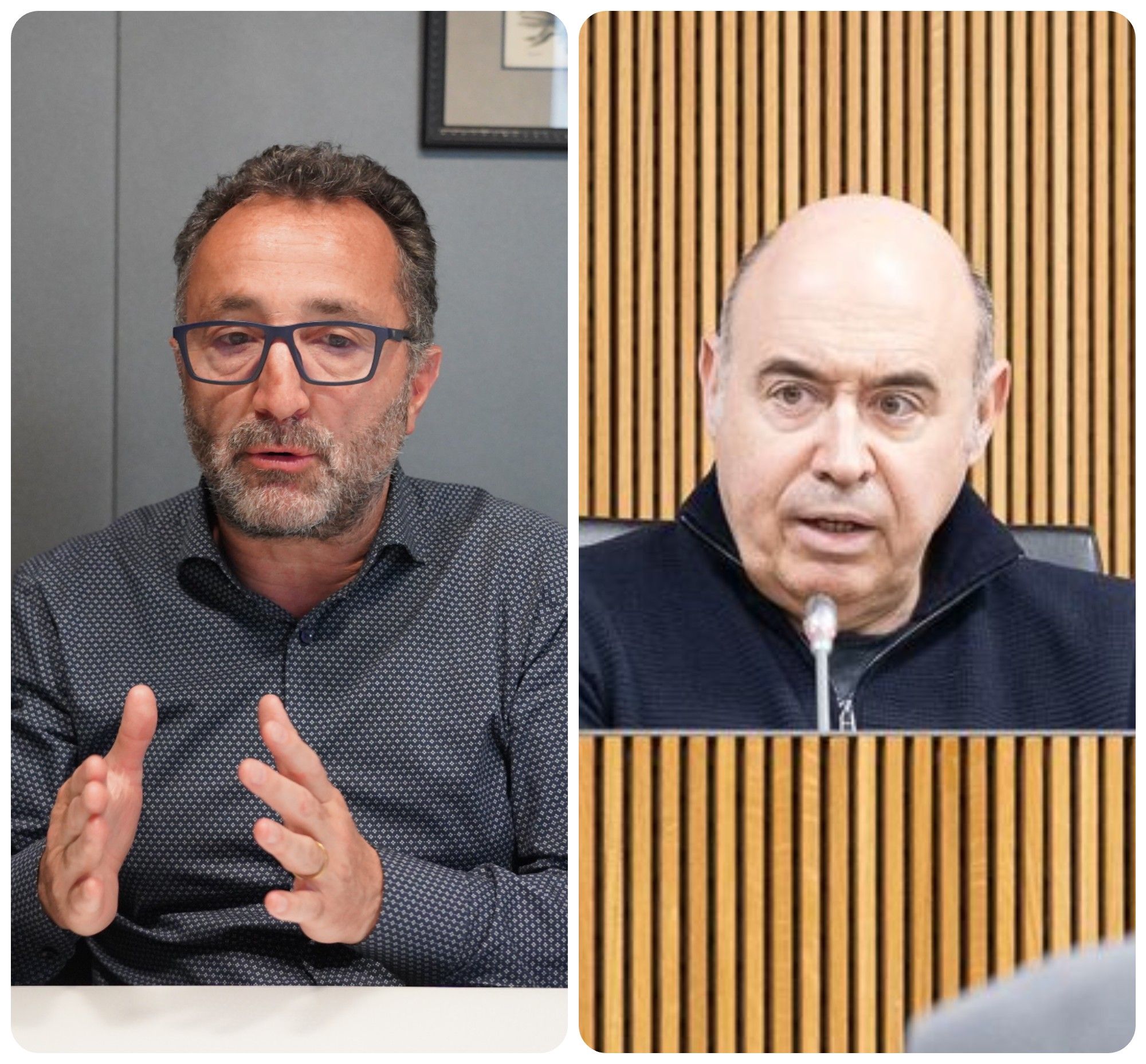 Jordi Cerqueda, president de l'APTA, i Jordi Marticella, de l'APBI. Jordi Cerqueda, president de l'APTA, i Jordi Marticella, de l'APBI.