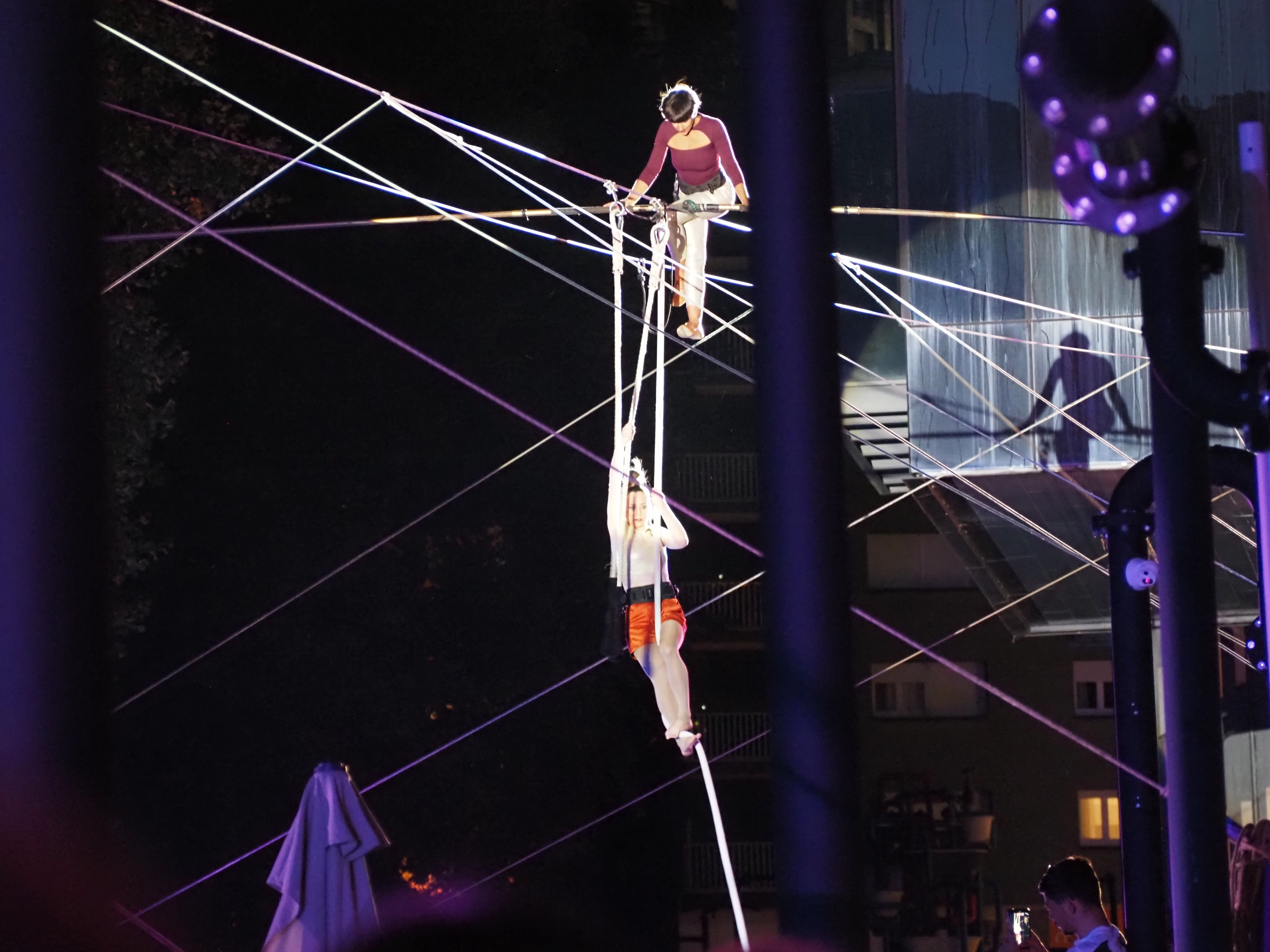 Un instant de l'espectacle 'Volatineros'. Un instant de l'espectacle 'Volatineros'.