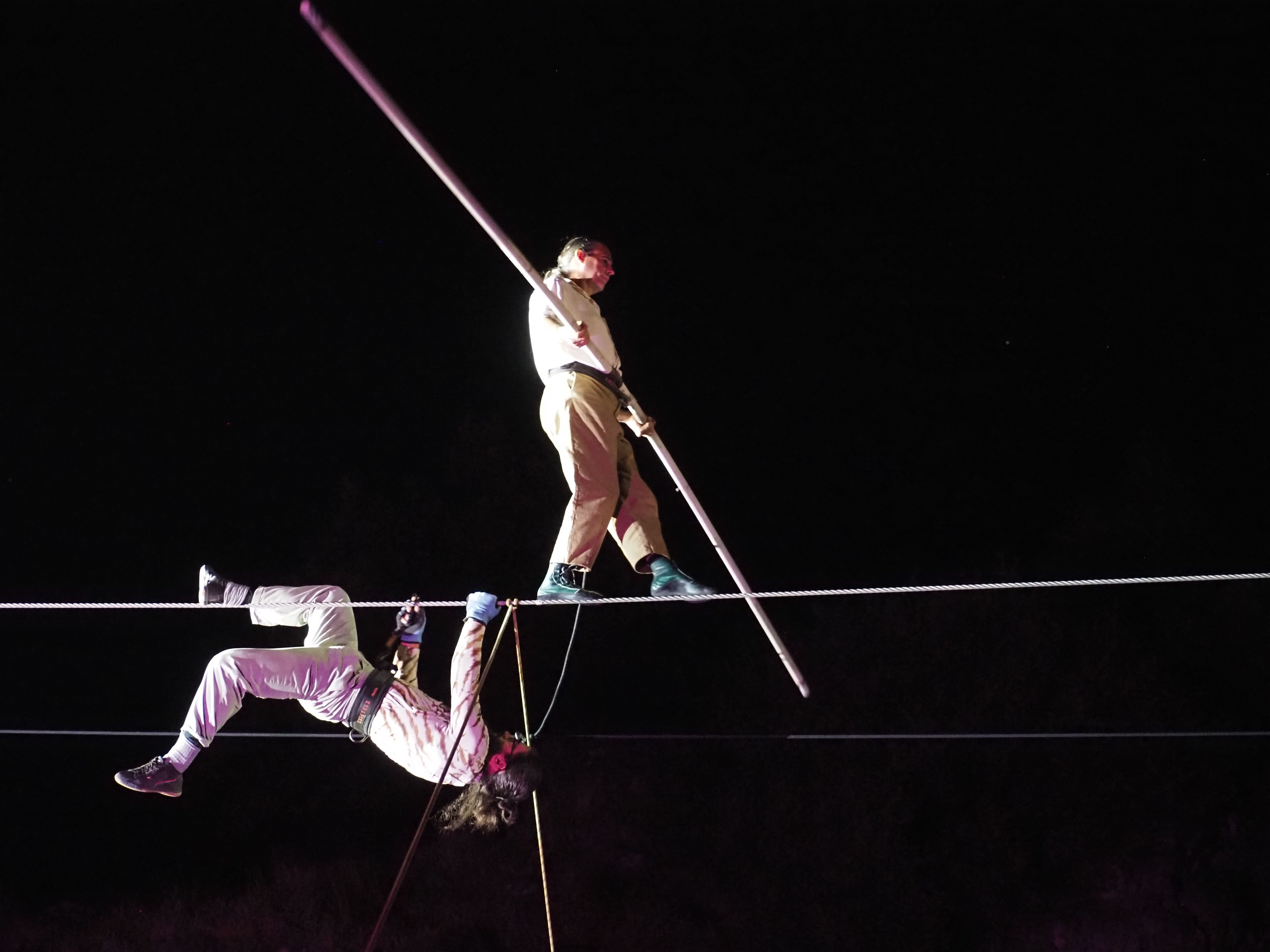 Un instant de l'espectacle 'Volatineros'. Un instant de l'espectacle 'Volatineros'.