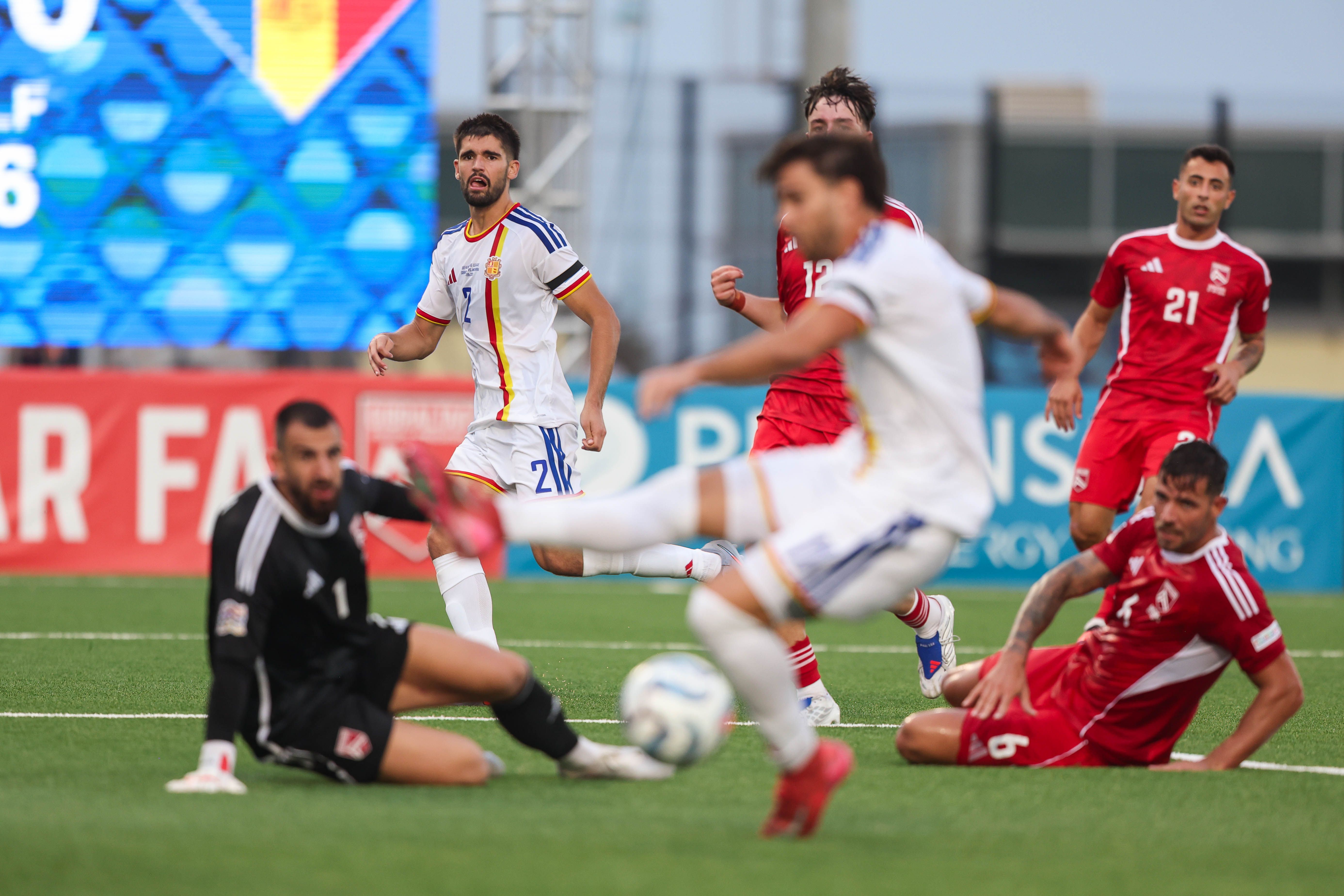 L'acció de Berto Rosas que podria haver decantat el partit pel costat tricolor. L'acció de Berto Rosas que podria haver decantat el partit pel costat tricolor.