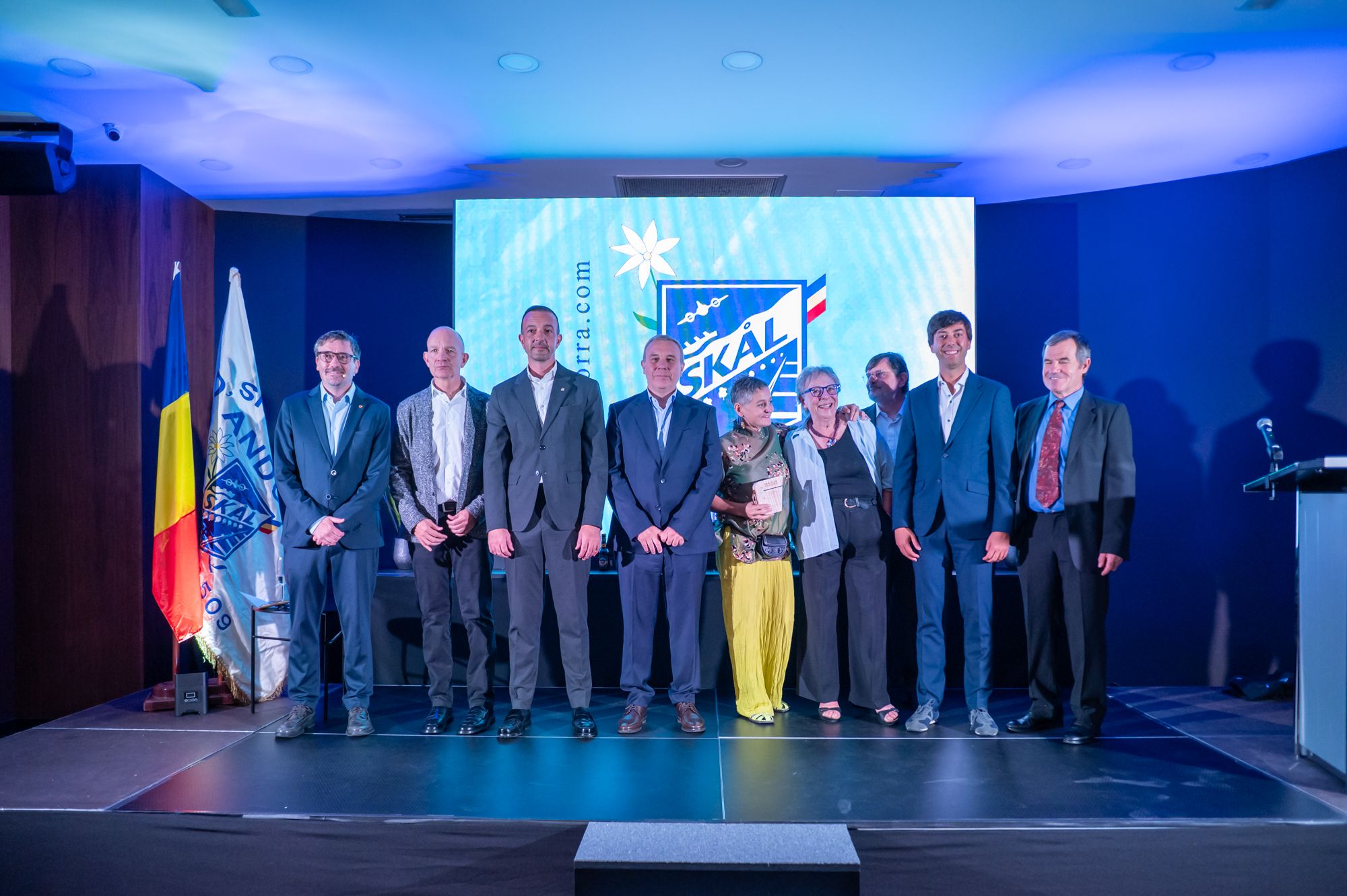 Cinc reconeixements durant la gala nocturna del Dia Mundial del Turisme que organitza l'Skal Club Andorra.