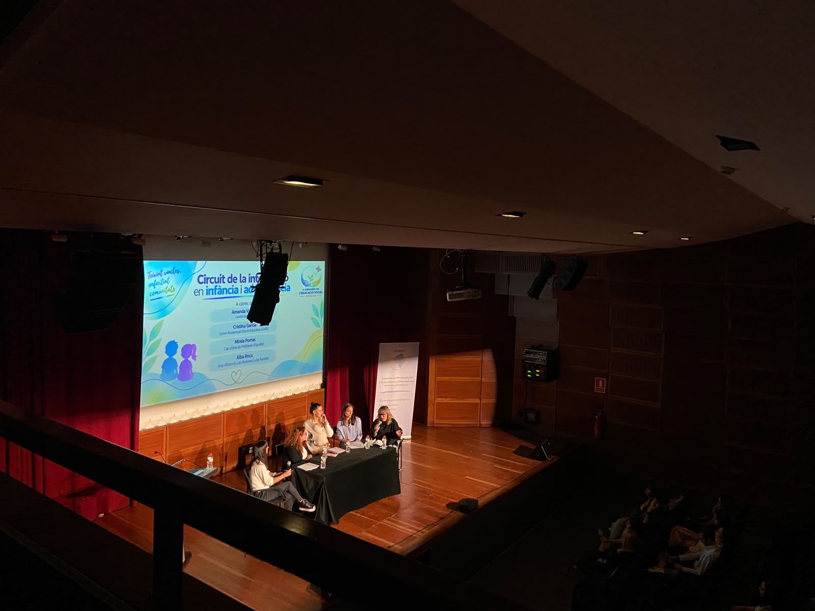La portaveu del Sindicat, Rebeca Bonache.