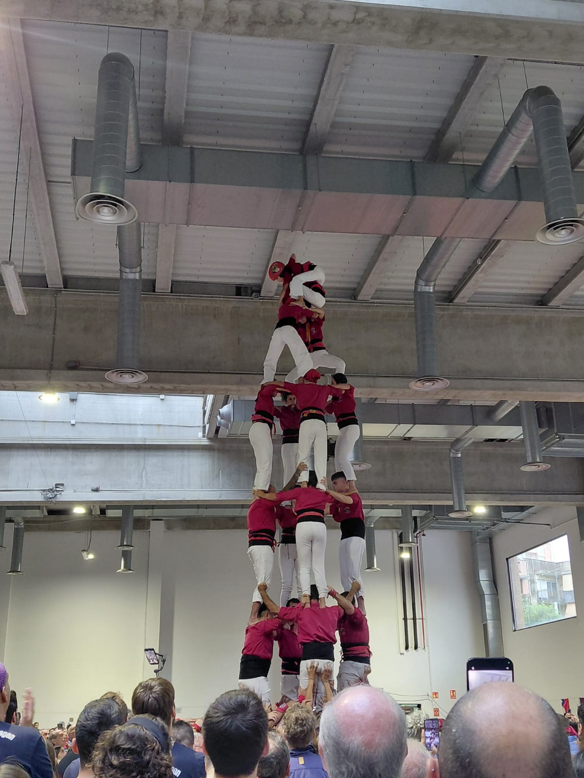 Un altre dels castells andorrans. La portaveu del Sindicat, Rebeca Bonache.