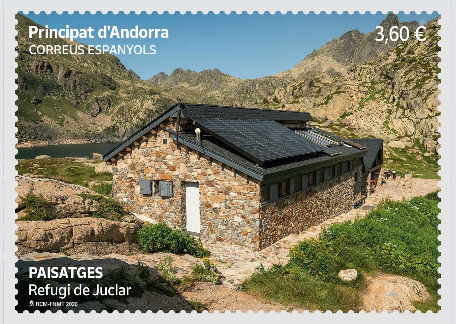 Així serà el segell de Juclà segons ha distribuït l'empresa de correu postal. Així serà el segell de Juclà segons ha distribuït l'empresa de correu postal.