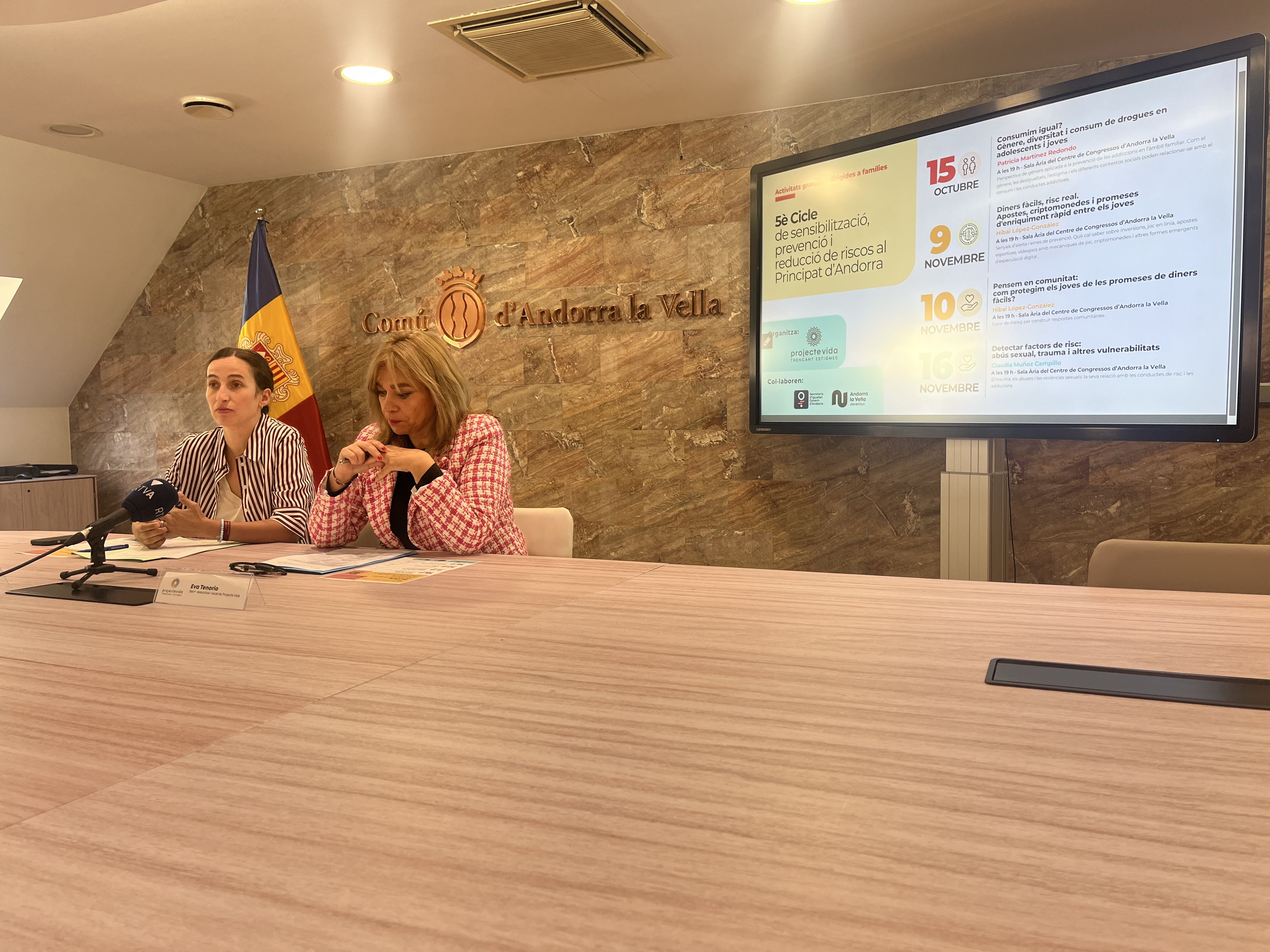 La portaveu del Sindicat, Rebeca Bonache.
