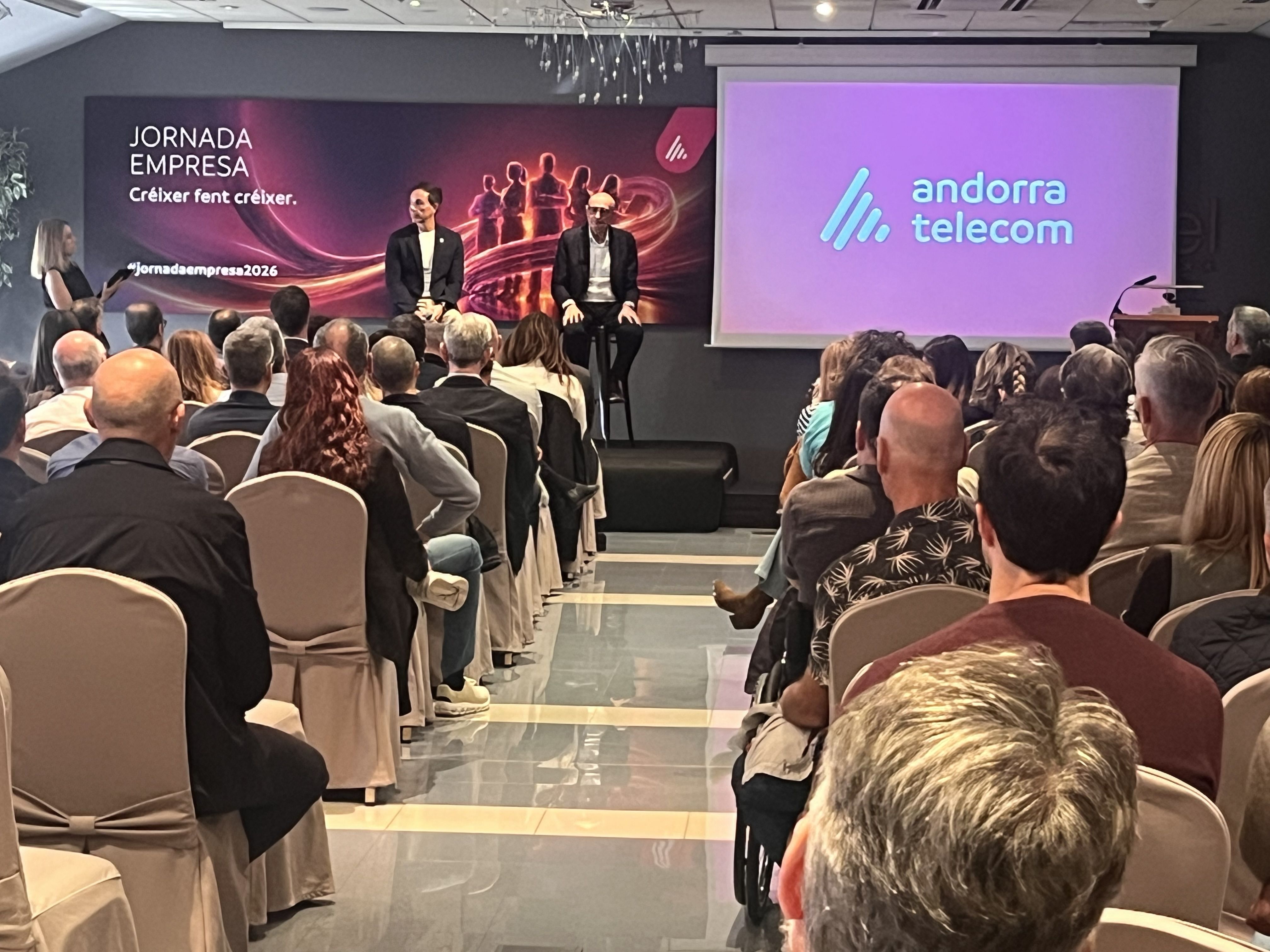 160 professionals participen en la Jornada d’Andorra Telecom sobre lideratge, l’adaptació al canvi i la gestió del talent. 
