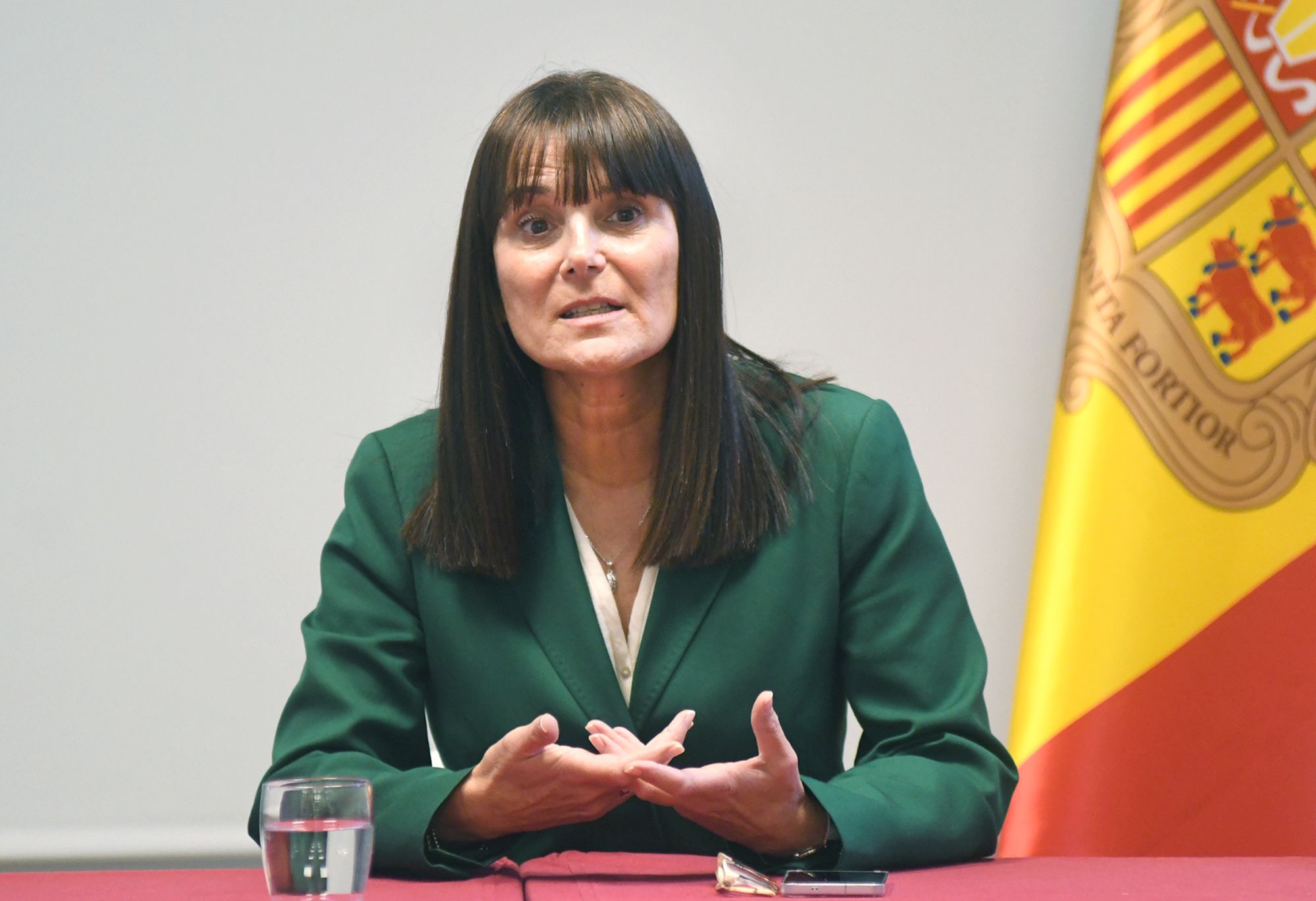La portaveu del Sindicat, Rebeca Bonache.