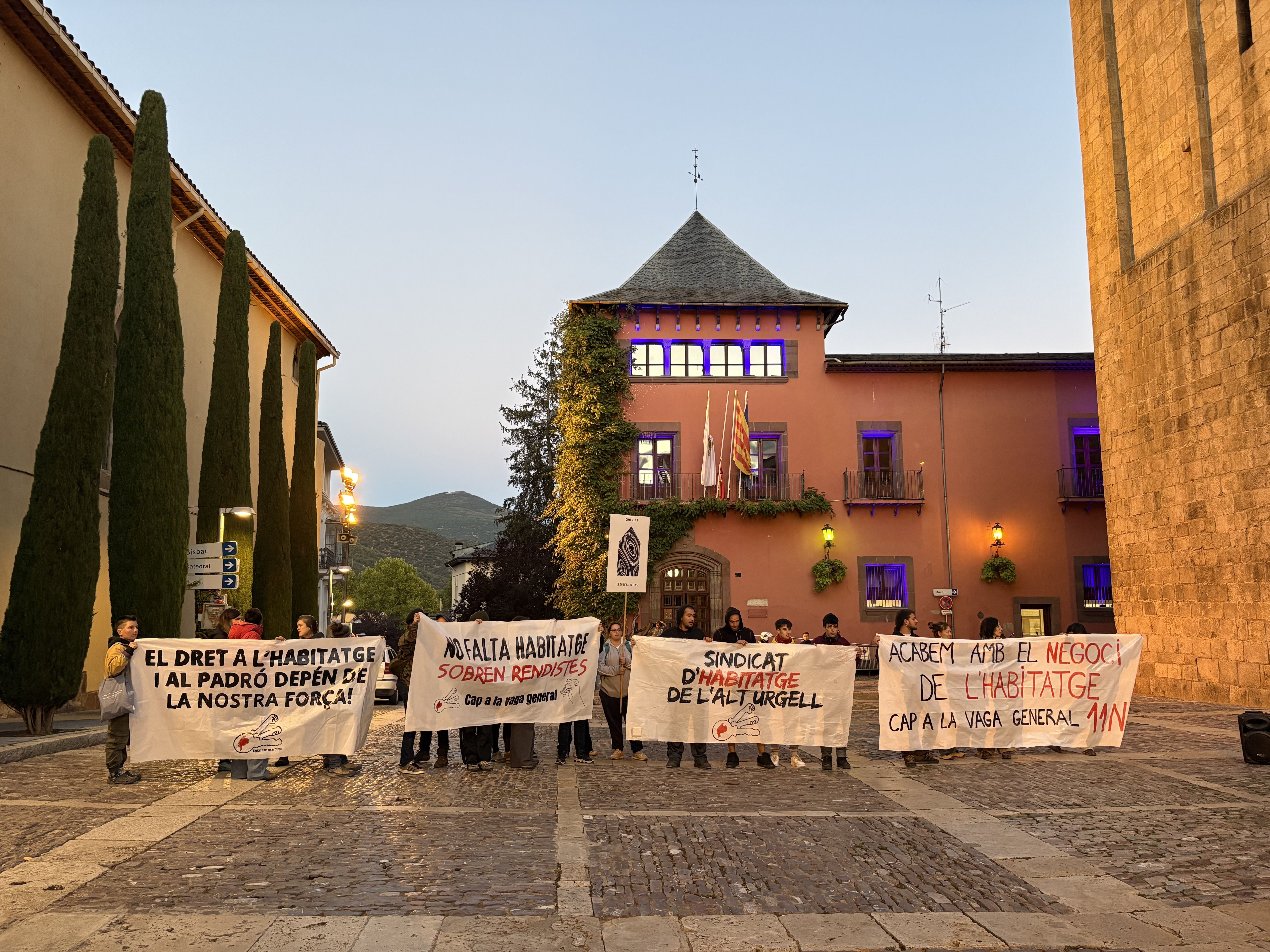 La portaveu del Sindicat, Rebeca Bonache.