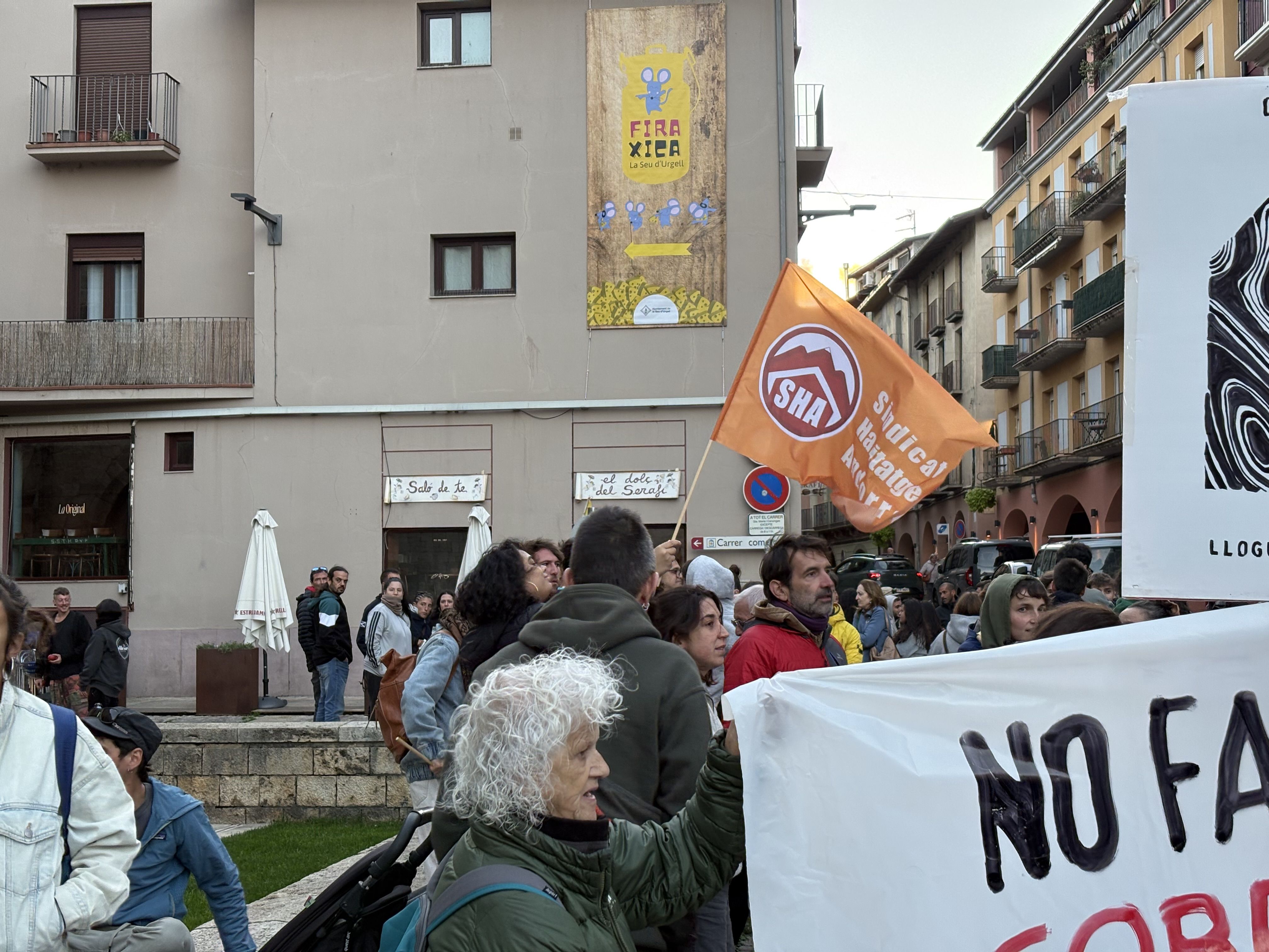 La portaveu del Sindicat, Rebeca Bonache.