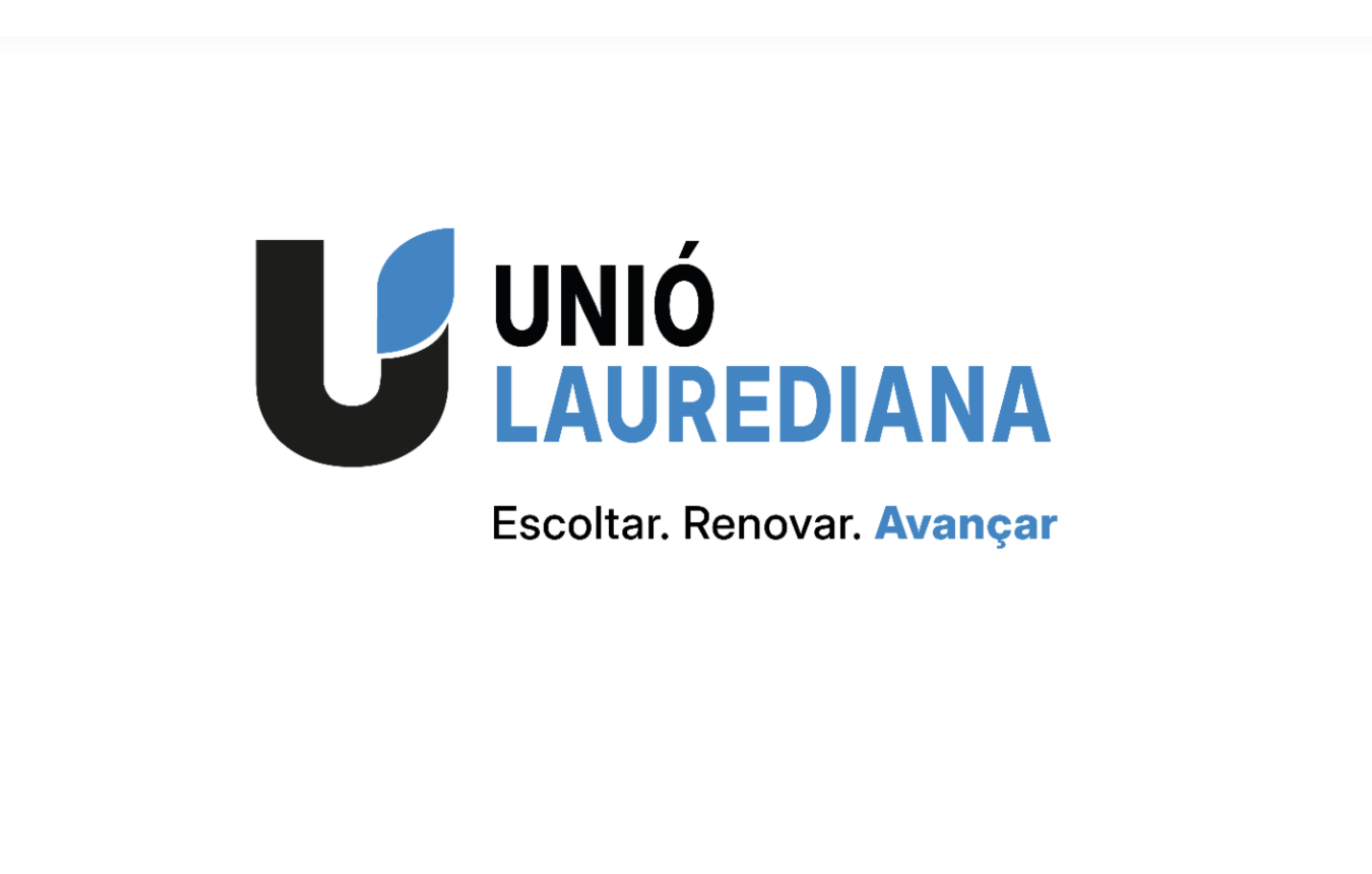 El nou logotip o imatge corporativa d'UL i el 'claim' o eslògan reivindicatiu.