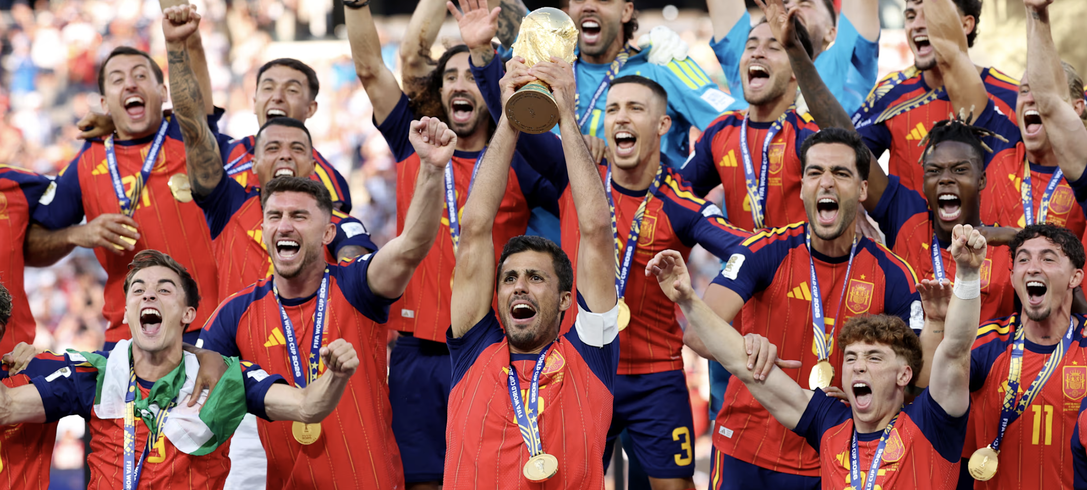 La selecció espanyola arribarà al Mundial de casa com a vigent campiona del món.