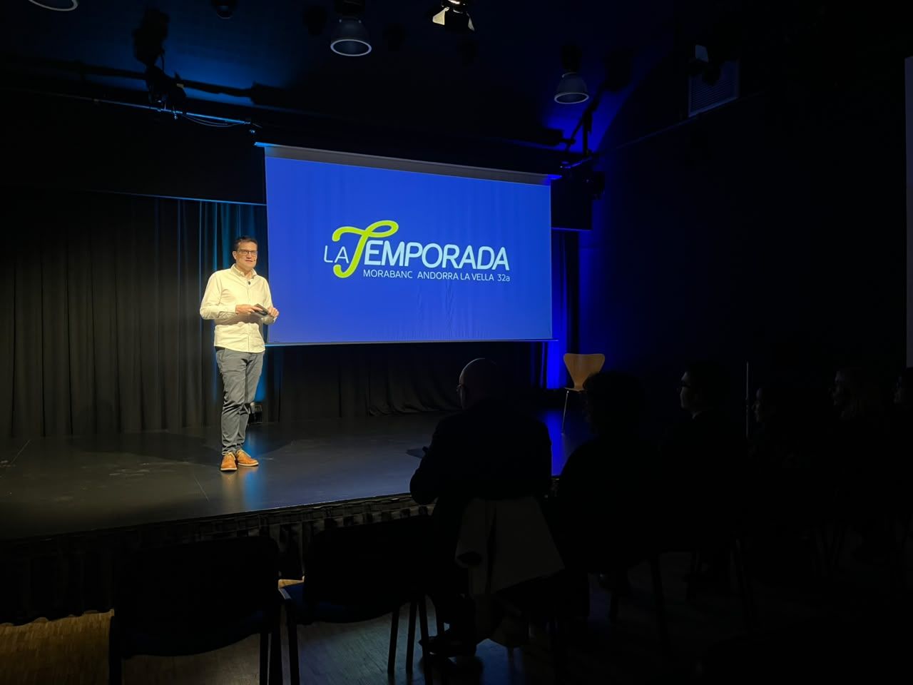 Un moment de la presentació de la Temporada. Un moment de la presentació de la Temporada.