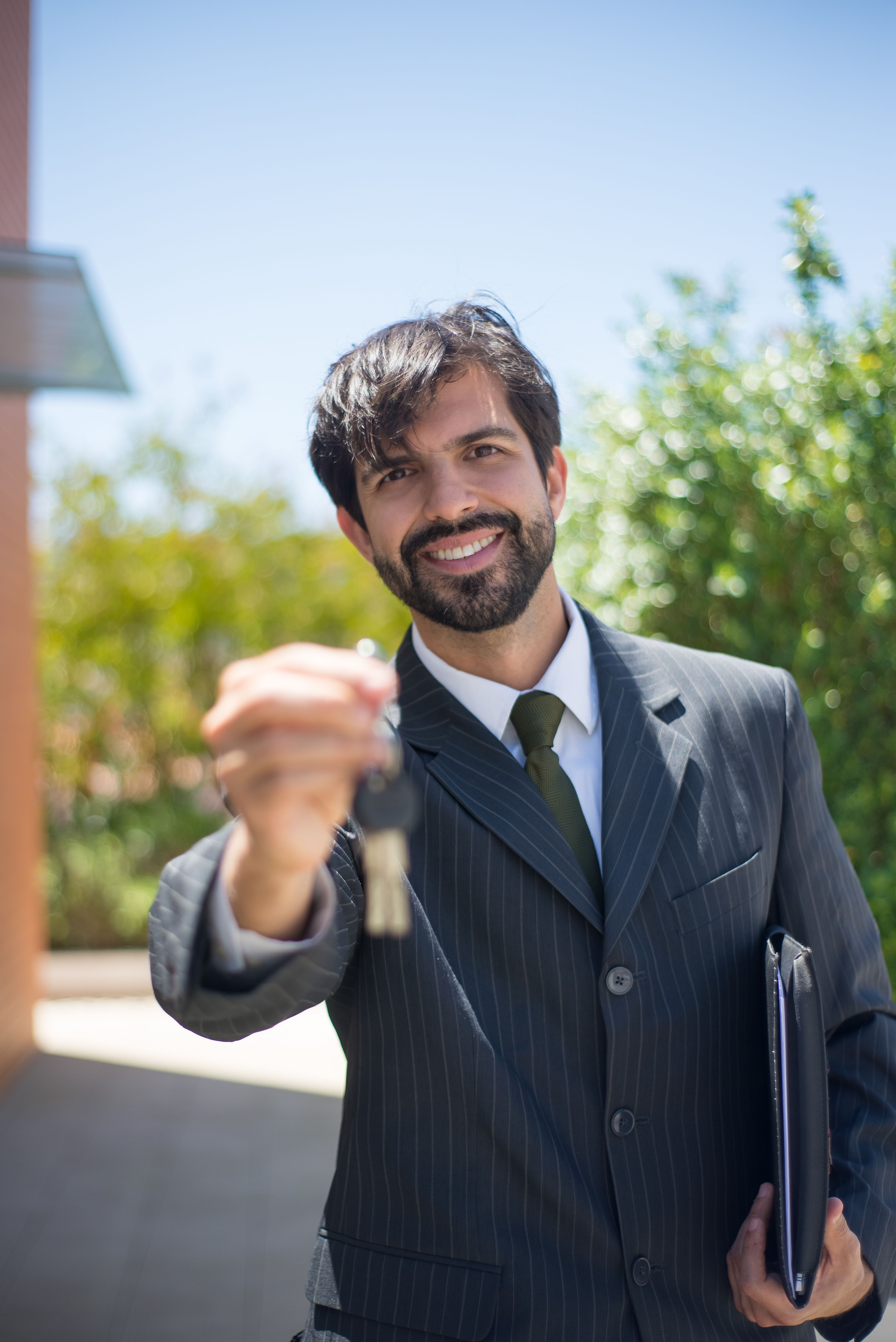 Un agent immobiliari.