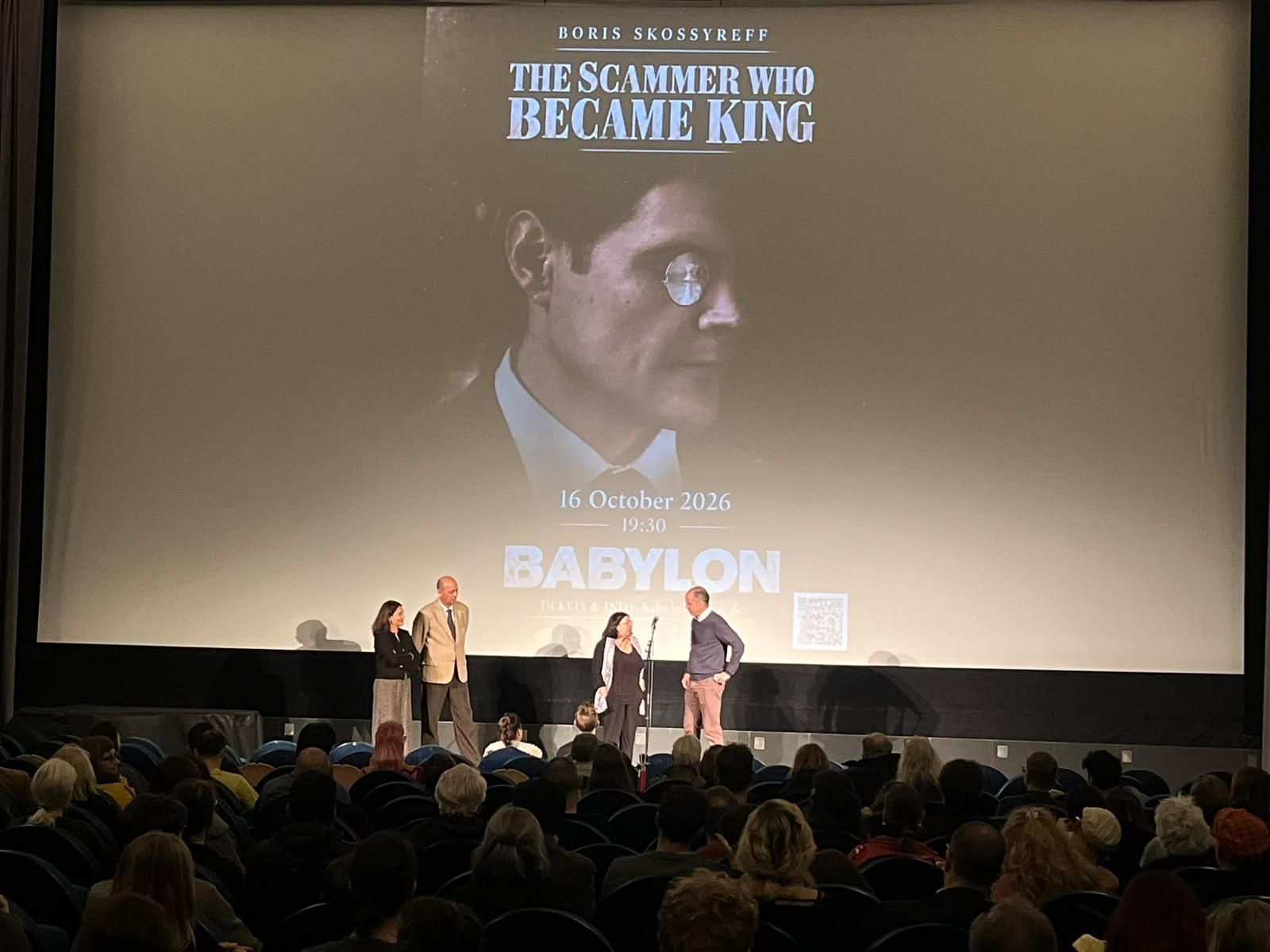 El documental sobre Boris Skossyreff s’estrena a Alemanya amb les entrades exhaurides a Boppard.