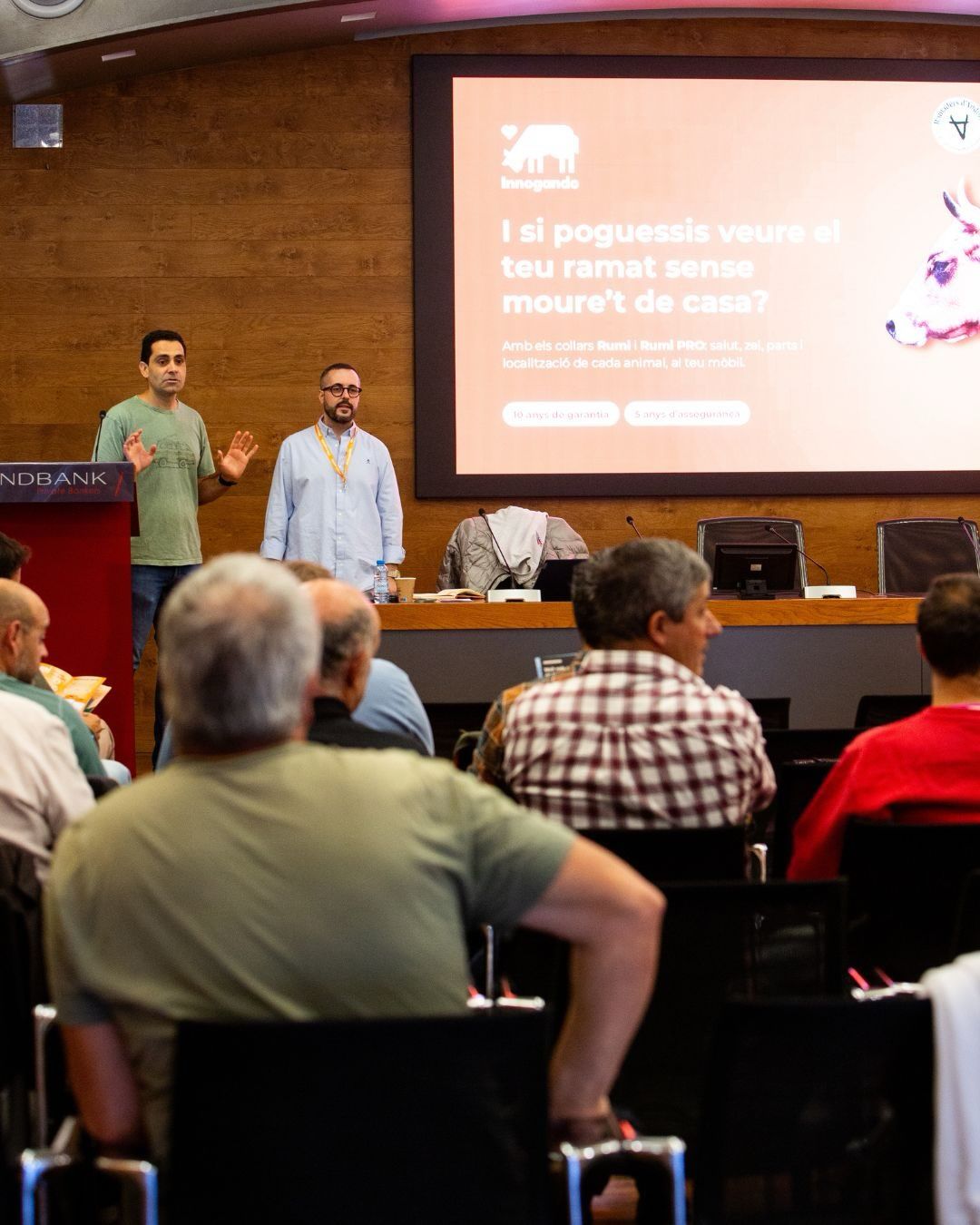 Sessió informativa sobre les noves tecnologies GPS.