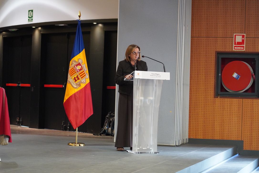 La portaveu del Sindicat, Rebeca Bonache.