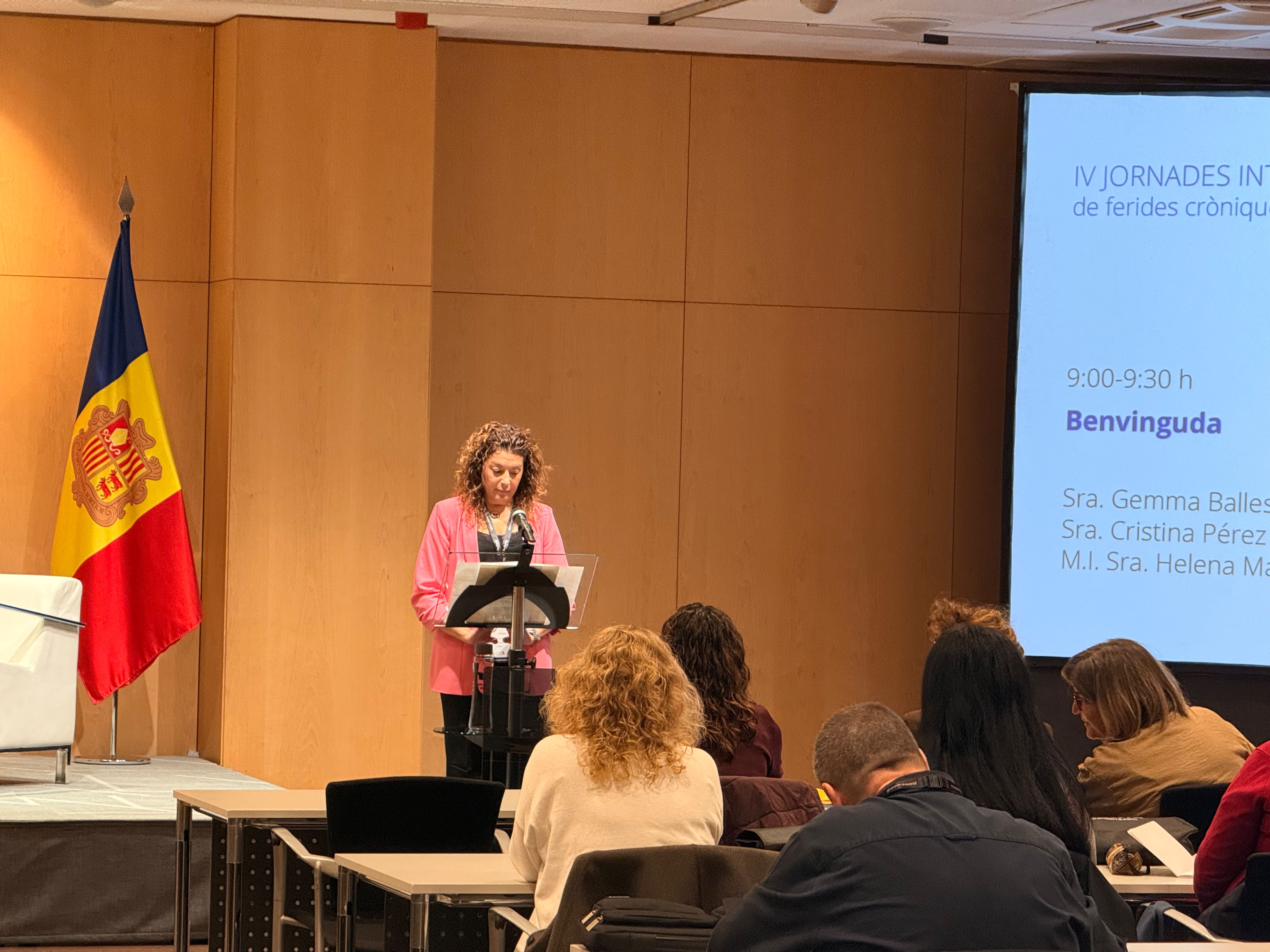La presidenta del Col·legi Oficial d’Infermers i Infermeres, Gemma Ballester