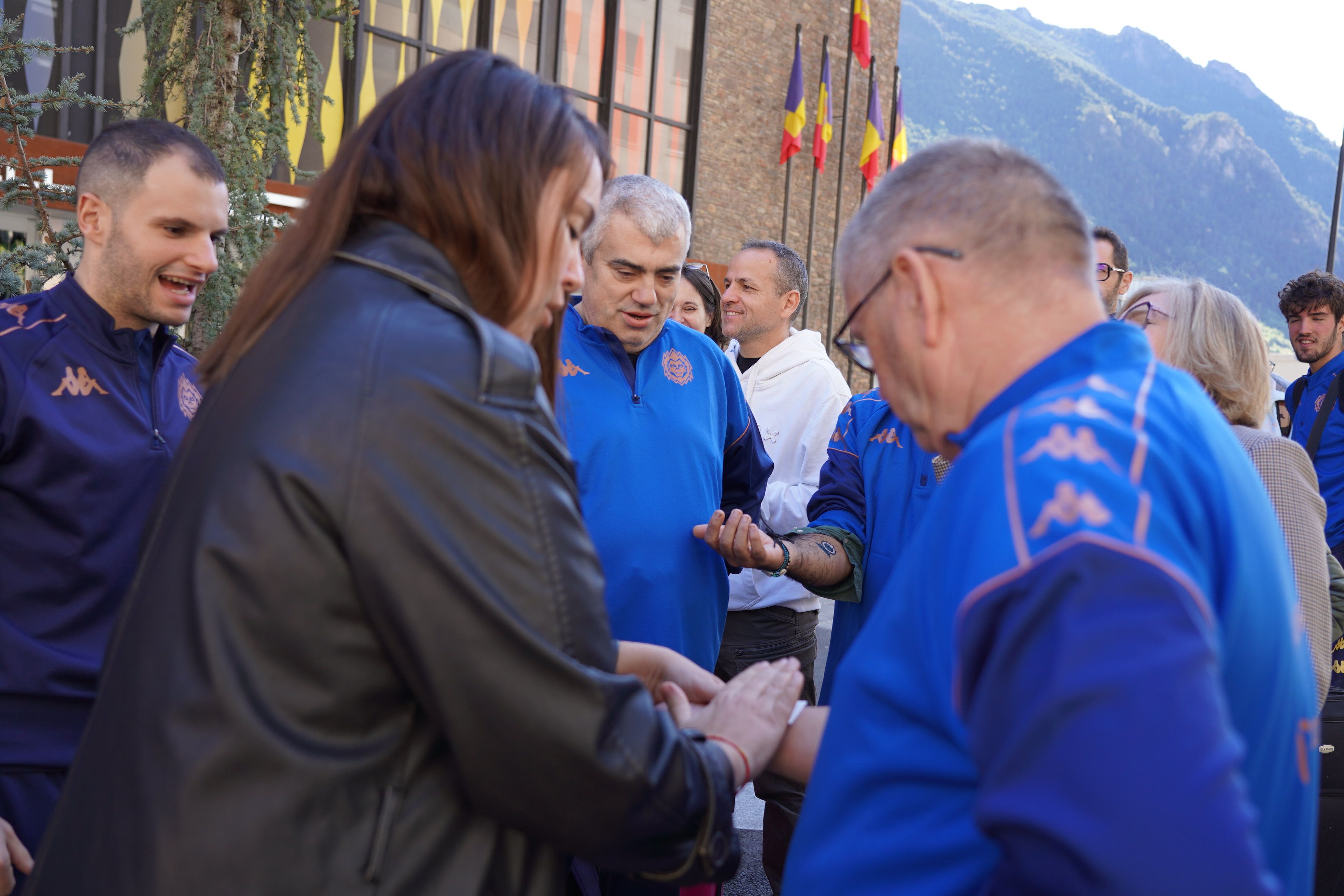 De Felipe ha portat tatuatges de l'escut del MoraBanc Andorra. De Felipe ha portat tatuatges de l'escut del MoraBanc Andorra.