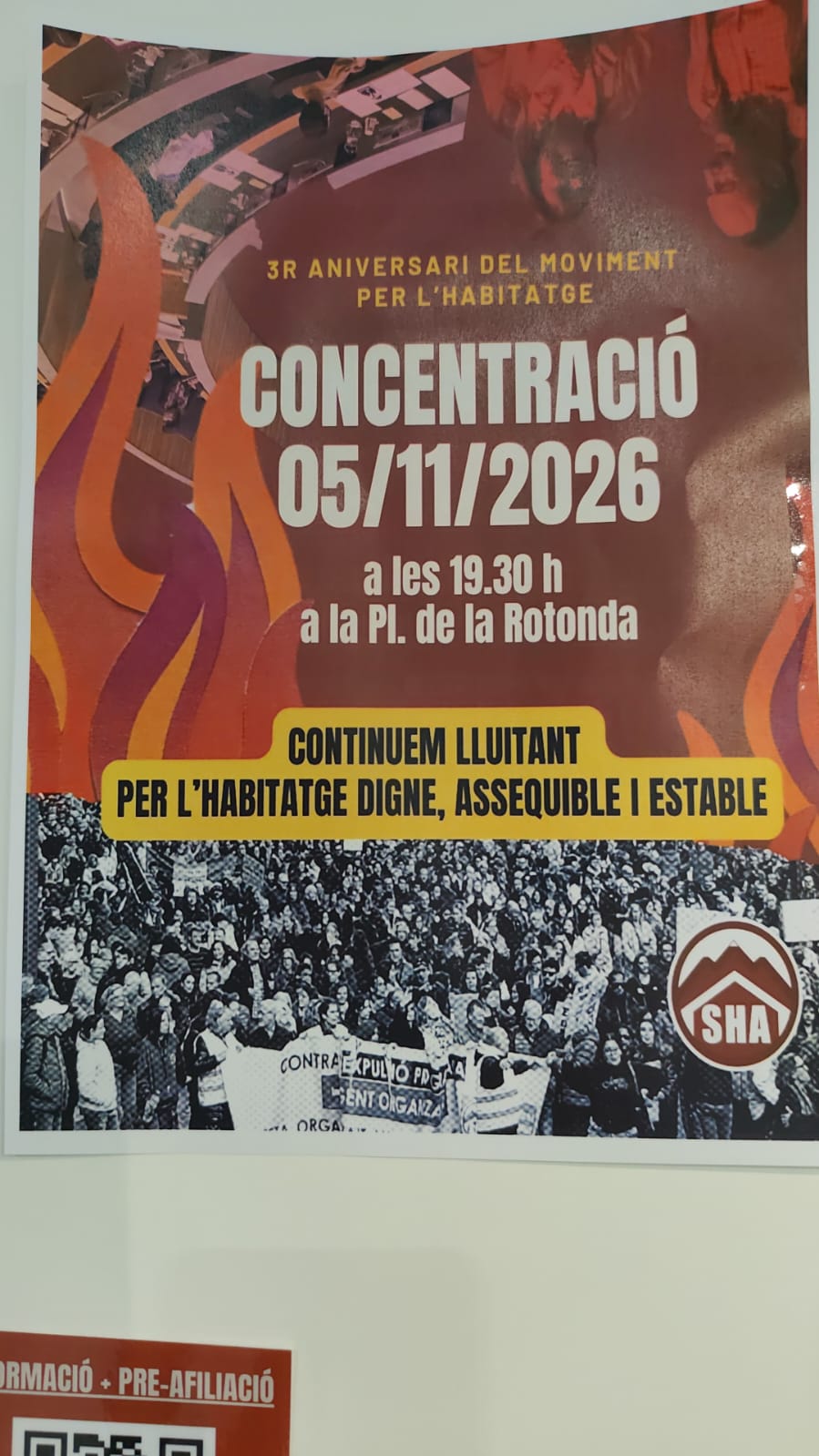 La portaveu del Sindicat, Rebeca Bonache.