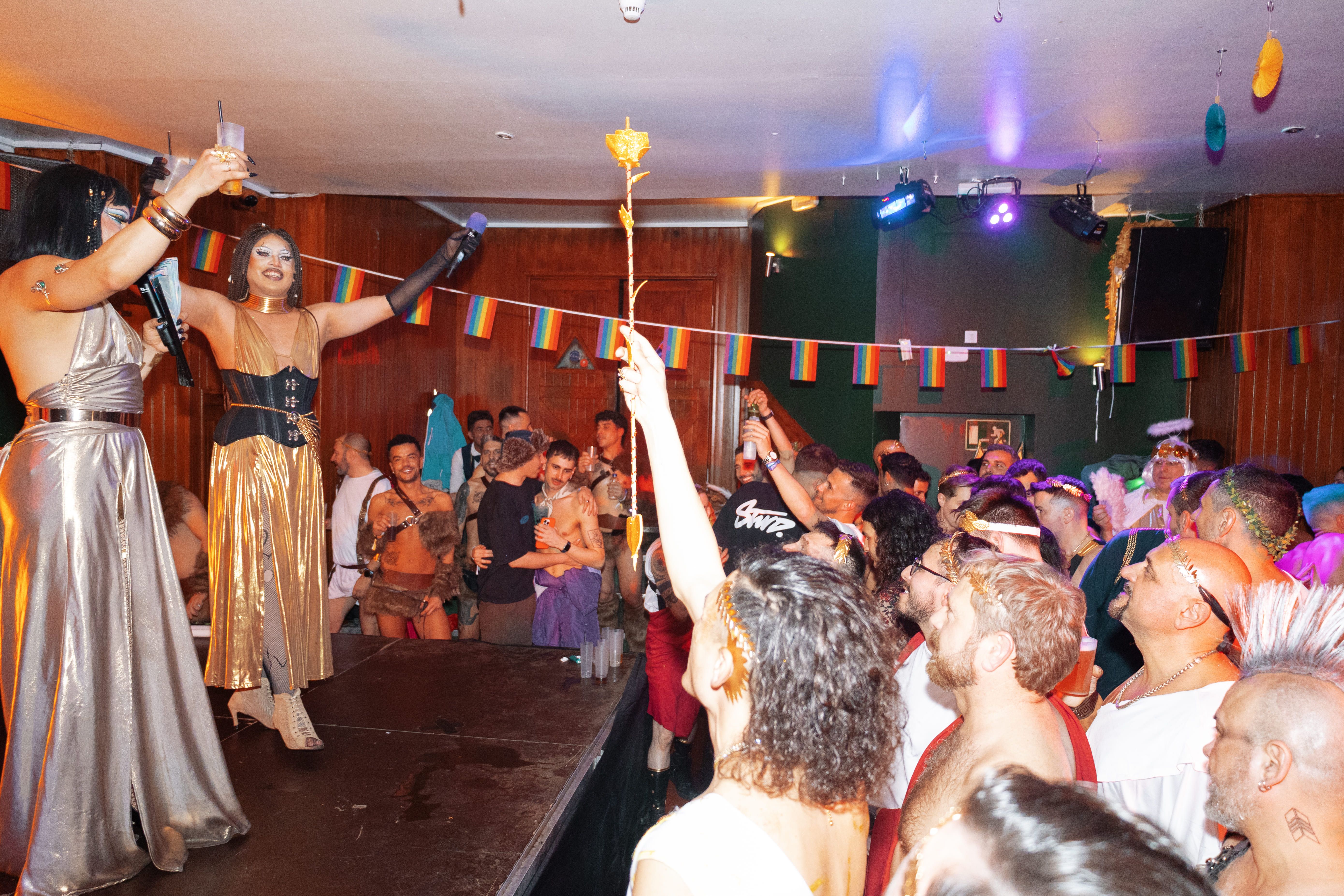 Un esdeveniment passat. / Andorra Winter Pride La portaveu del Sindicat, Rebeca Bonache.