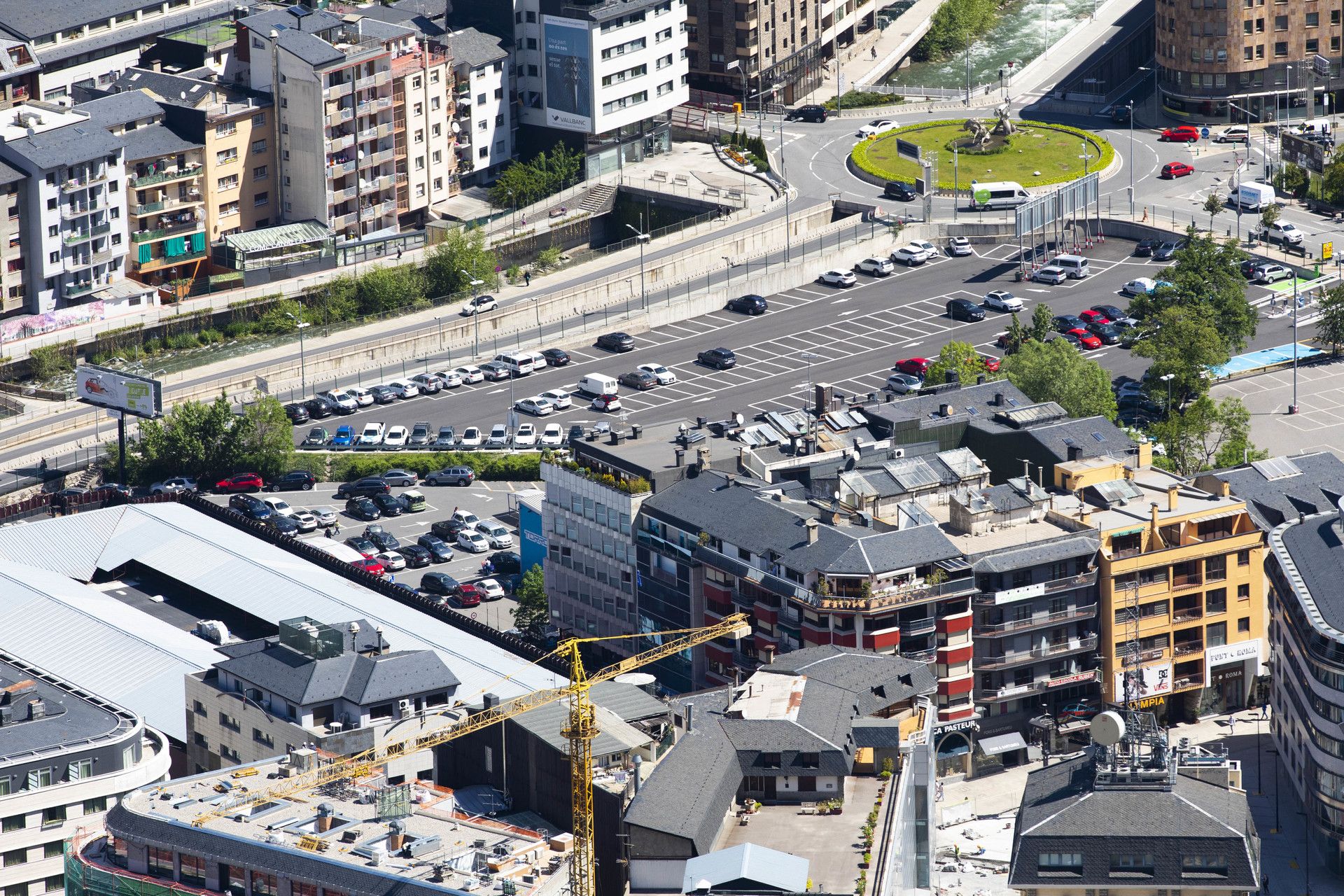 Vista de la zona del Prat d'Emprivat.