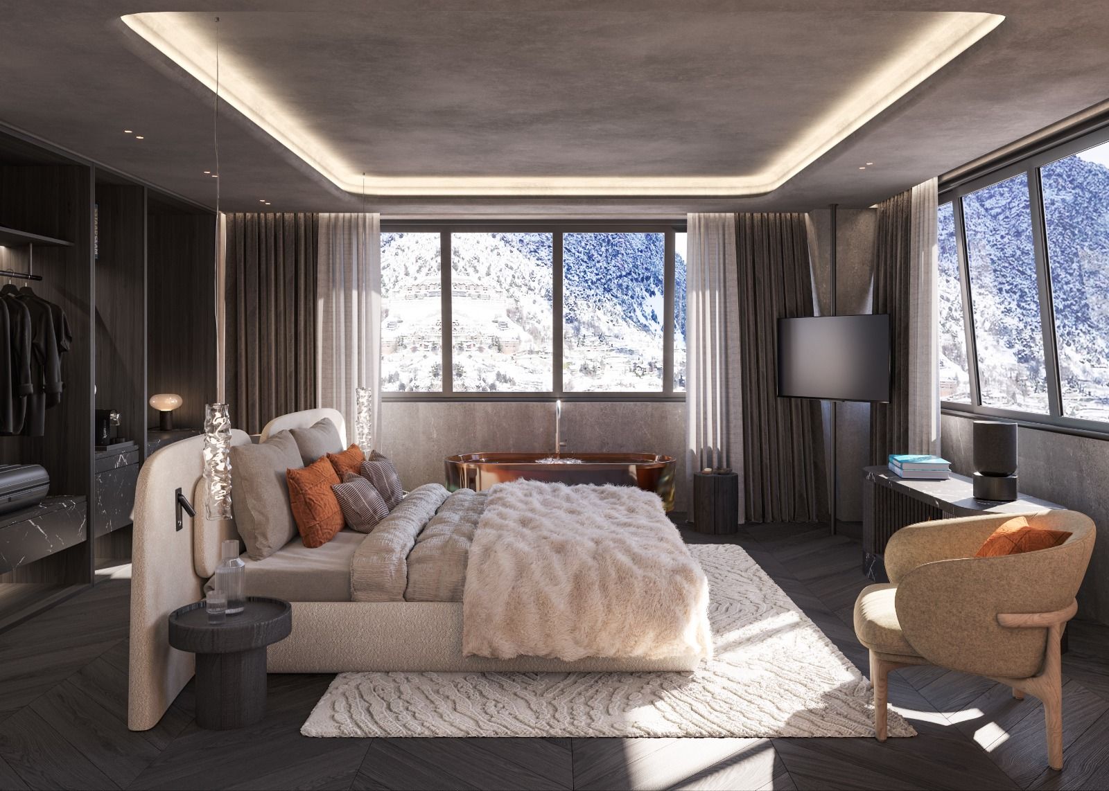 Una habitació de l'hotel.