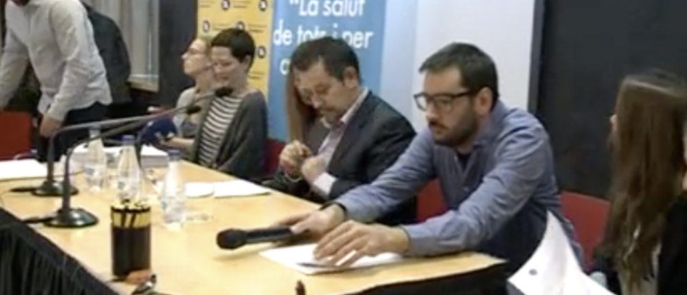 La junta del Col·legi de Psicòlegs.