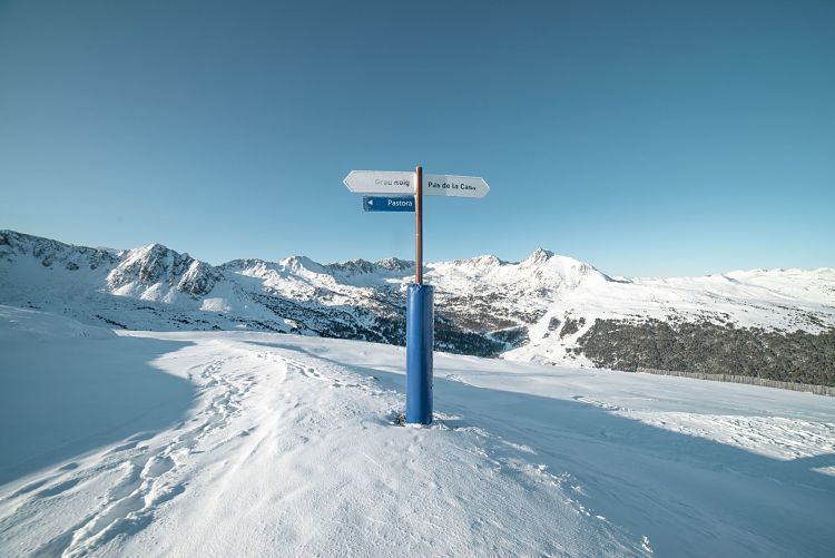 Pistes del Pas de la Casa-Grau Roig. Pistes del Pas de la Casa-Grau Roig.