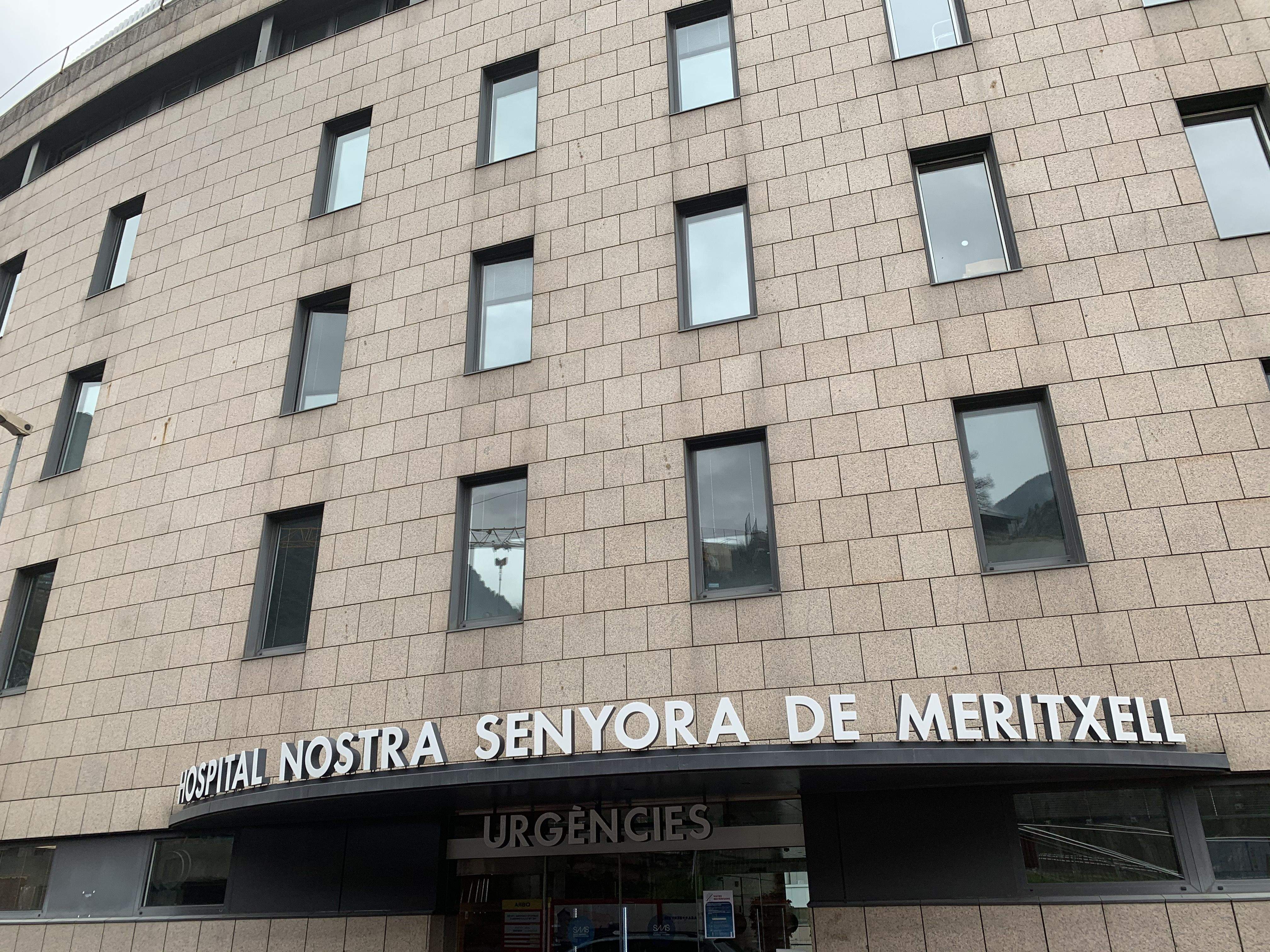 Una imatge de l'accés a Urgències de l'hospital.