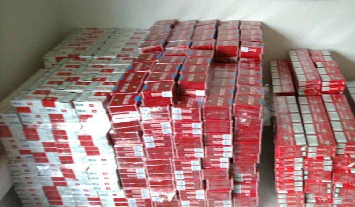 Tabac confiscat en una operació anterior a Tolosa.