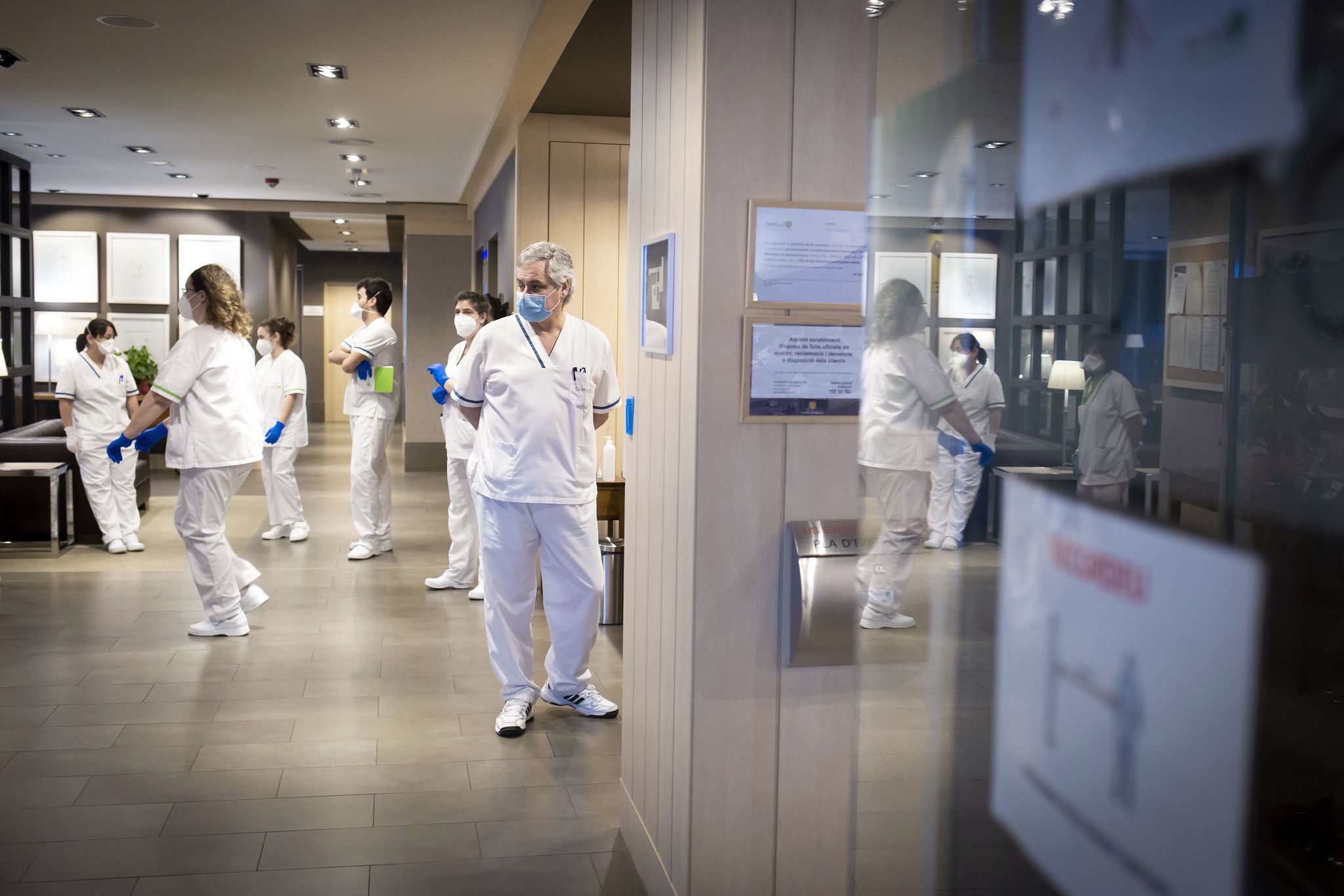 Professionals del centre sociosanitari Salita. Professionals del centre sociosanitari Salita.