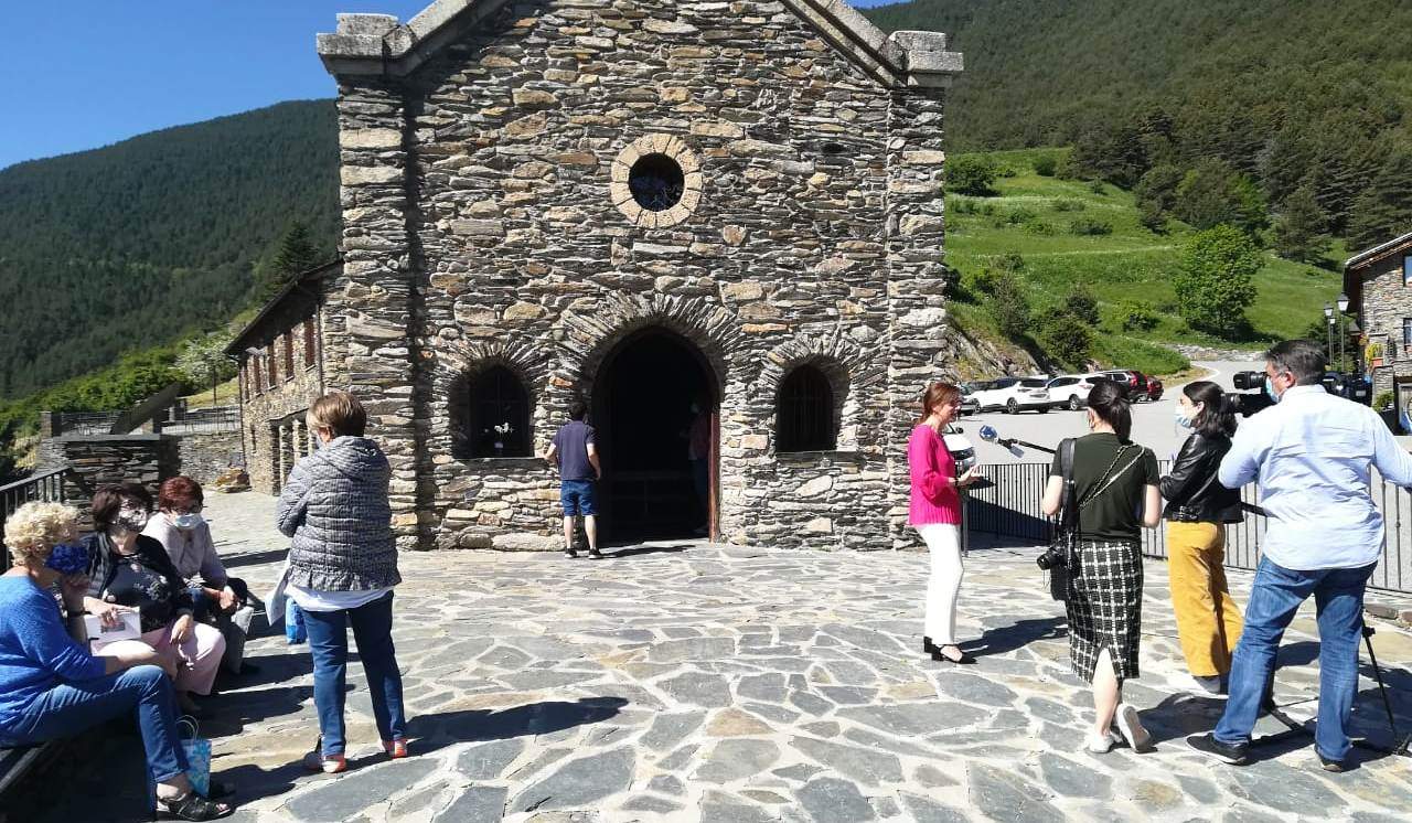 Exterior del santuari de Canòlich.