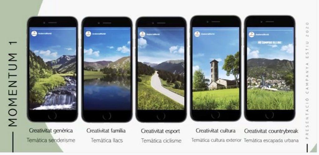 Imatge de la campanya d'Andorra Turisme.