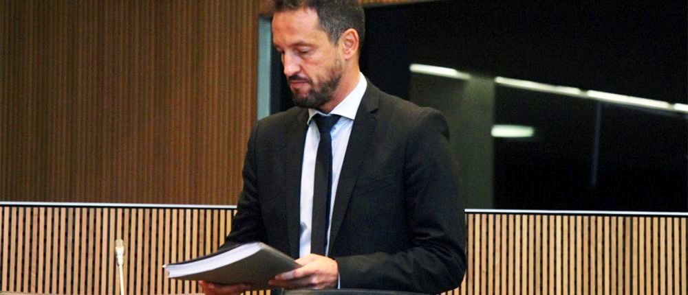 El president del grup parlamentari socialdemòcrata, Pere López