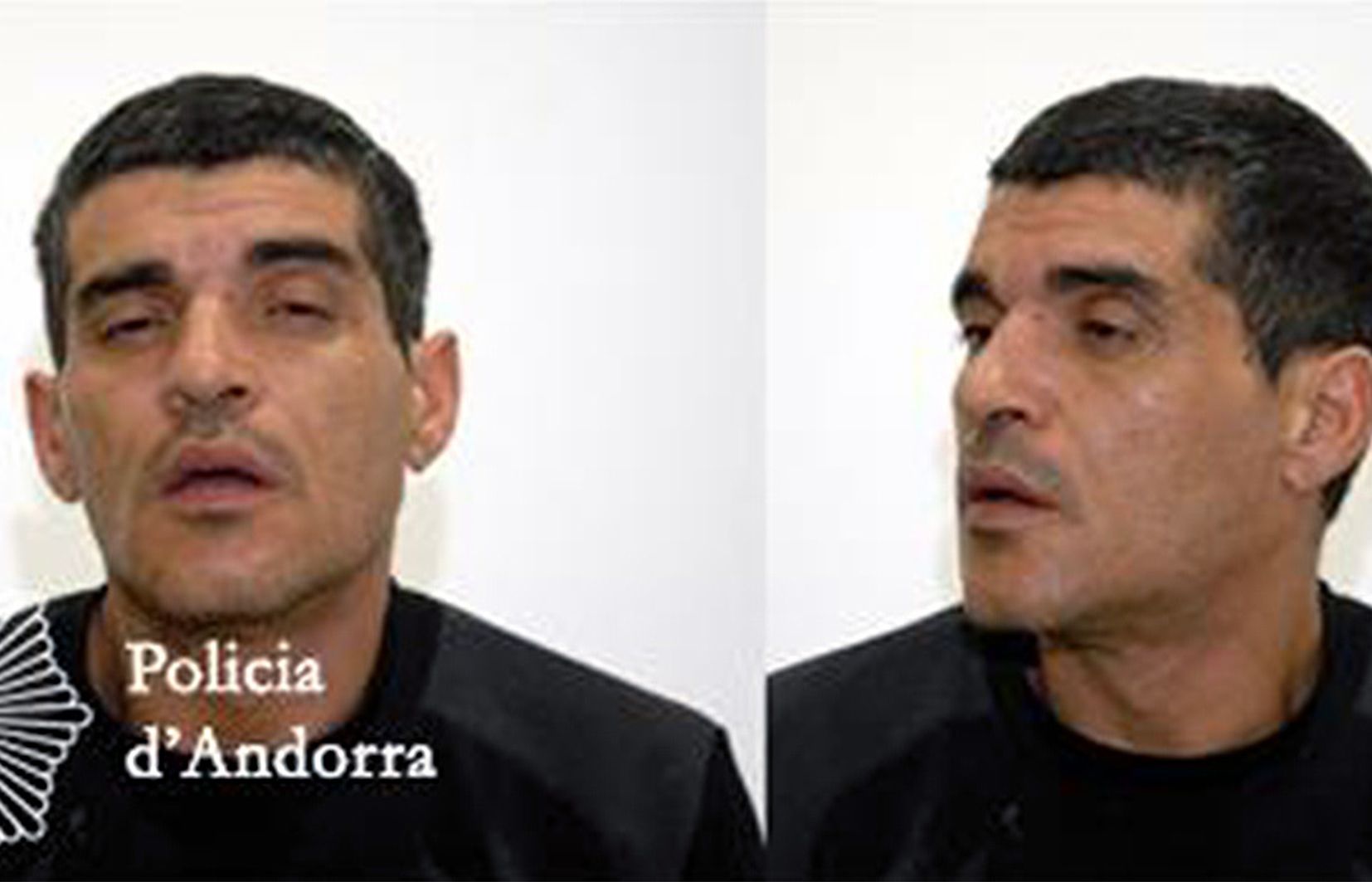 José Luis Tribaldos en la foto policial que es va publicitar el dia de la seva fugida.