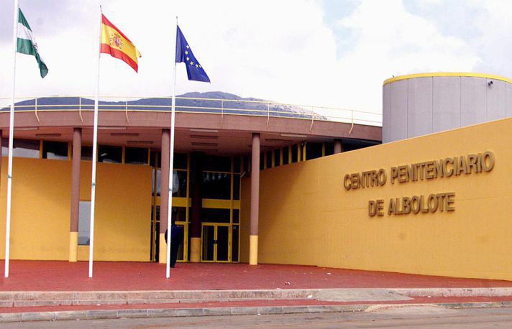 Accés principal de la presó d'Albolote, a Granada.