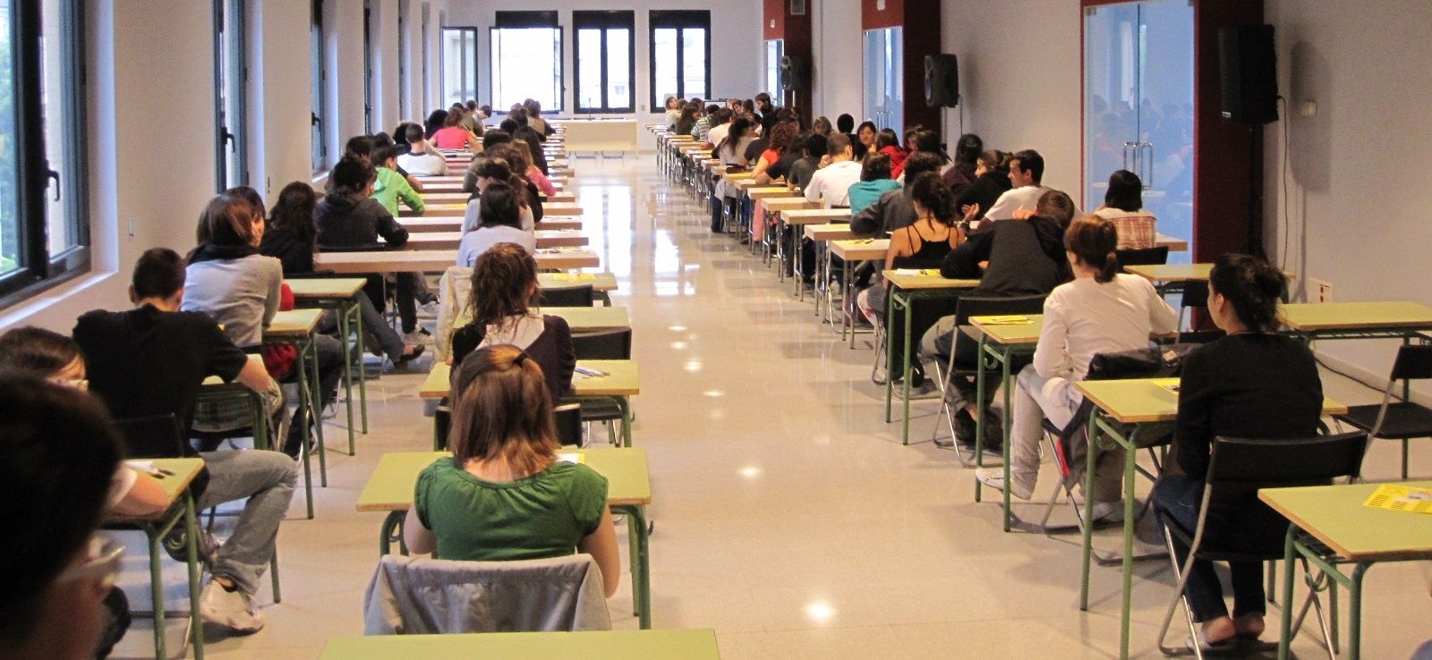 Proves de selectivitat a la Seu d'Urgell.