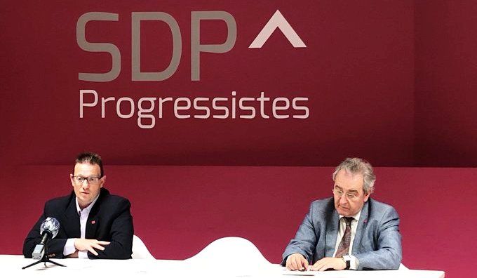 Donsión i Bartumeu durant la roda de premsa d'aquest dimarts.