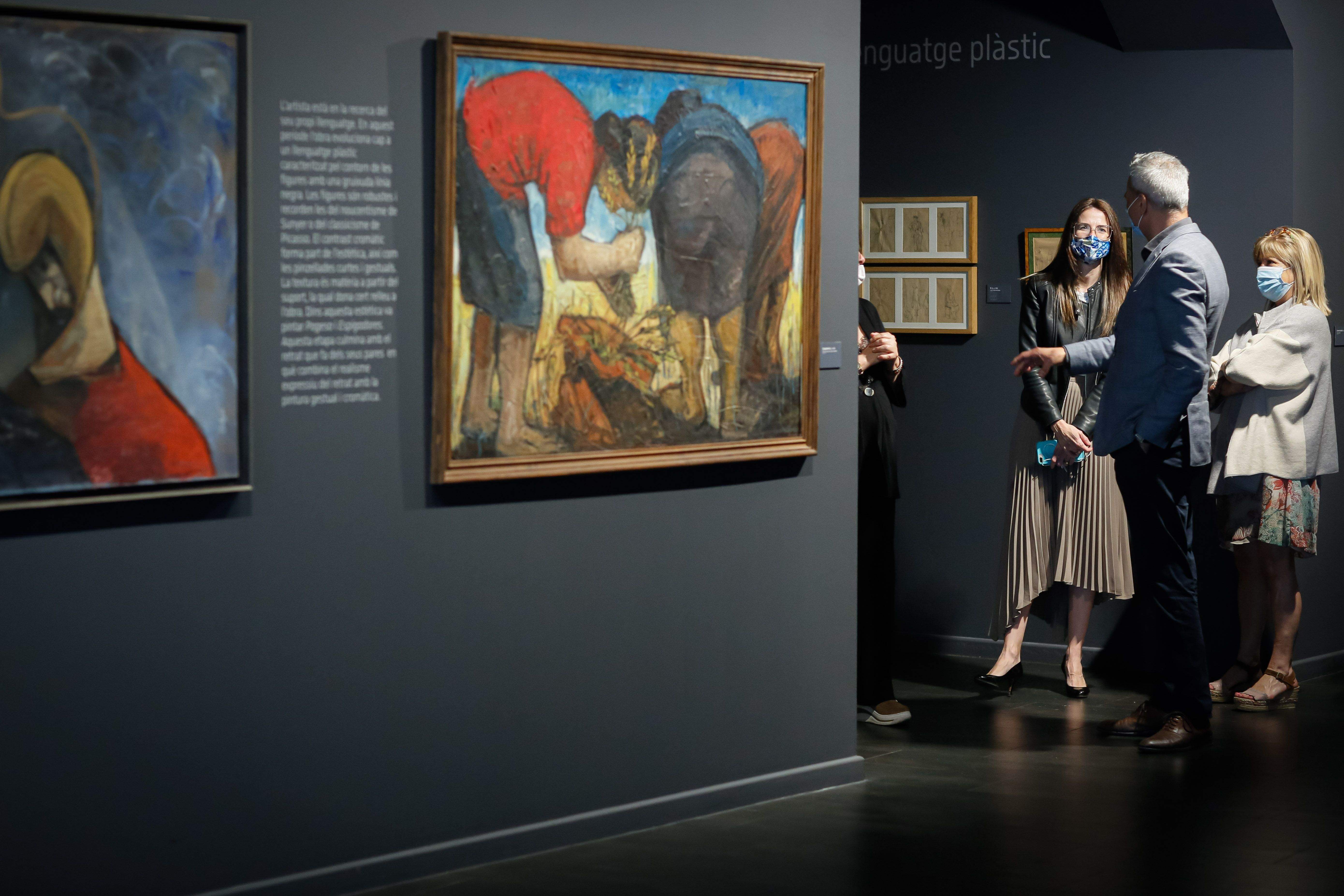 Una vista de la mostra a la sala escaldenca.