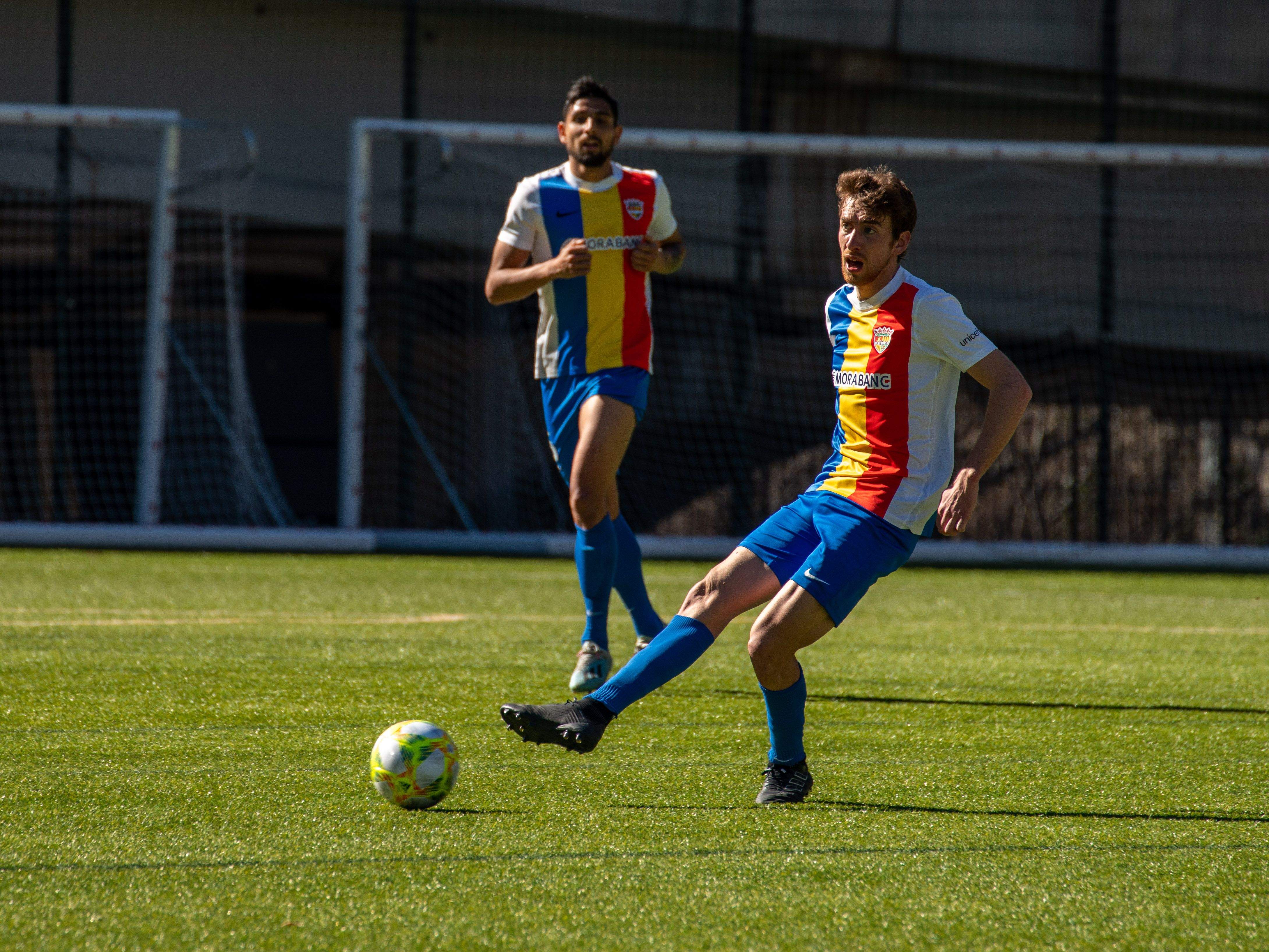 Rai Marchán, durant un partit d'aquesta temporada.