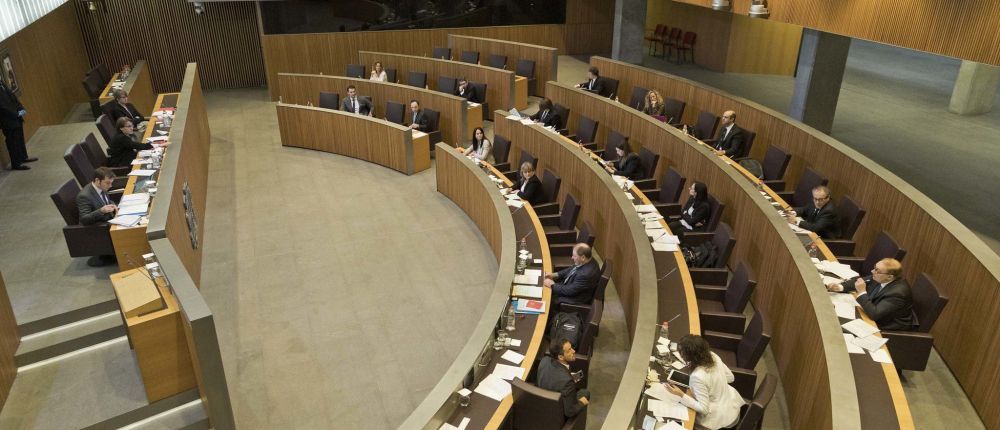 Una de les darreres sessions del Consell General.