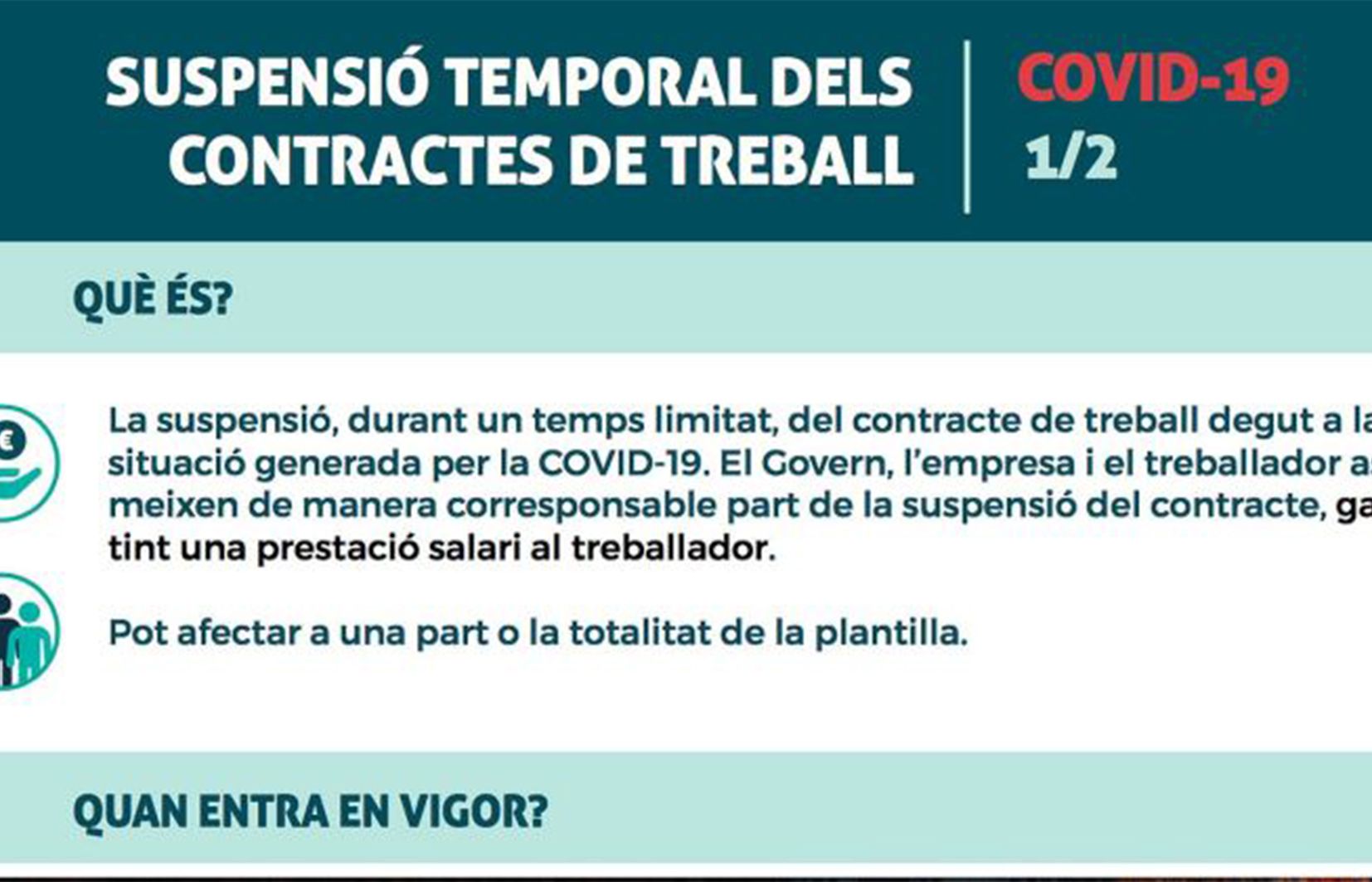 S'ha reduït moltíssim el nombre de contractes suspesos.