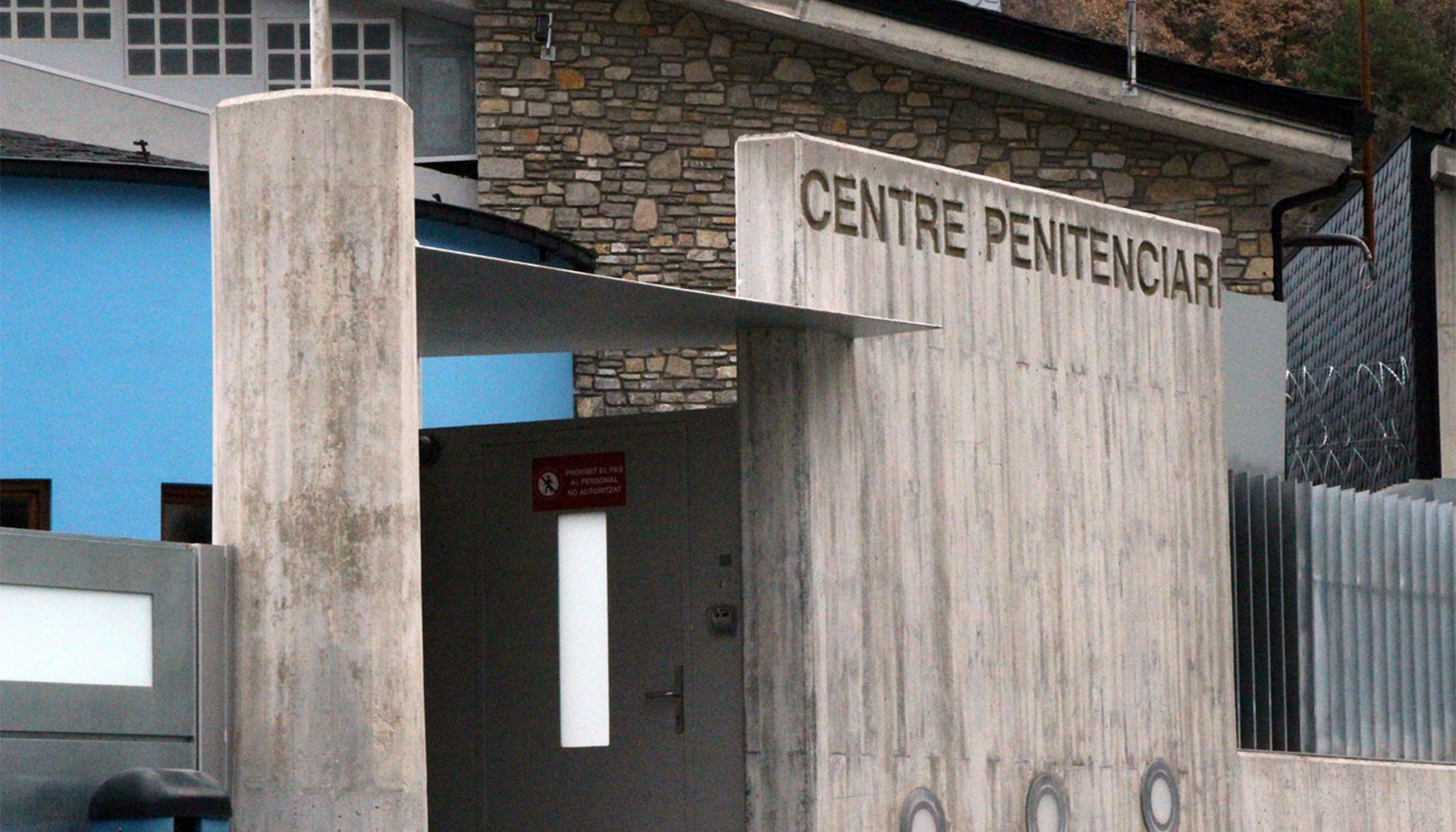 Una imatge de l'exterior del centre penitenciari.