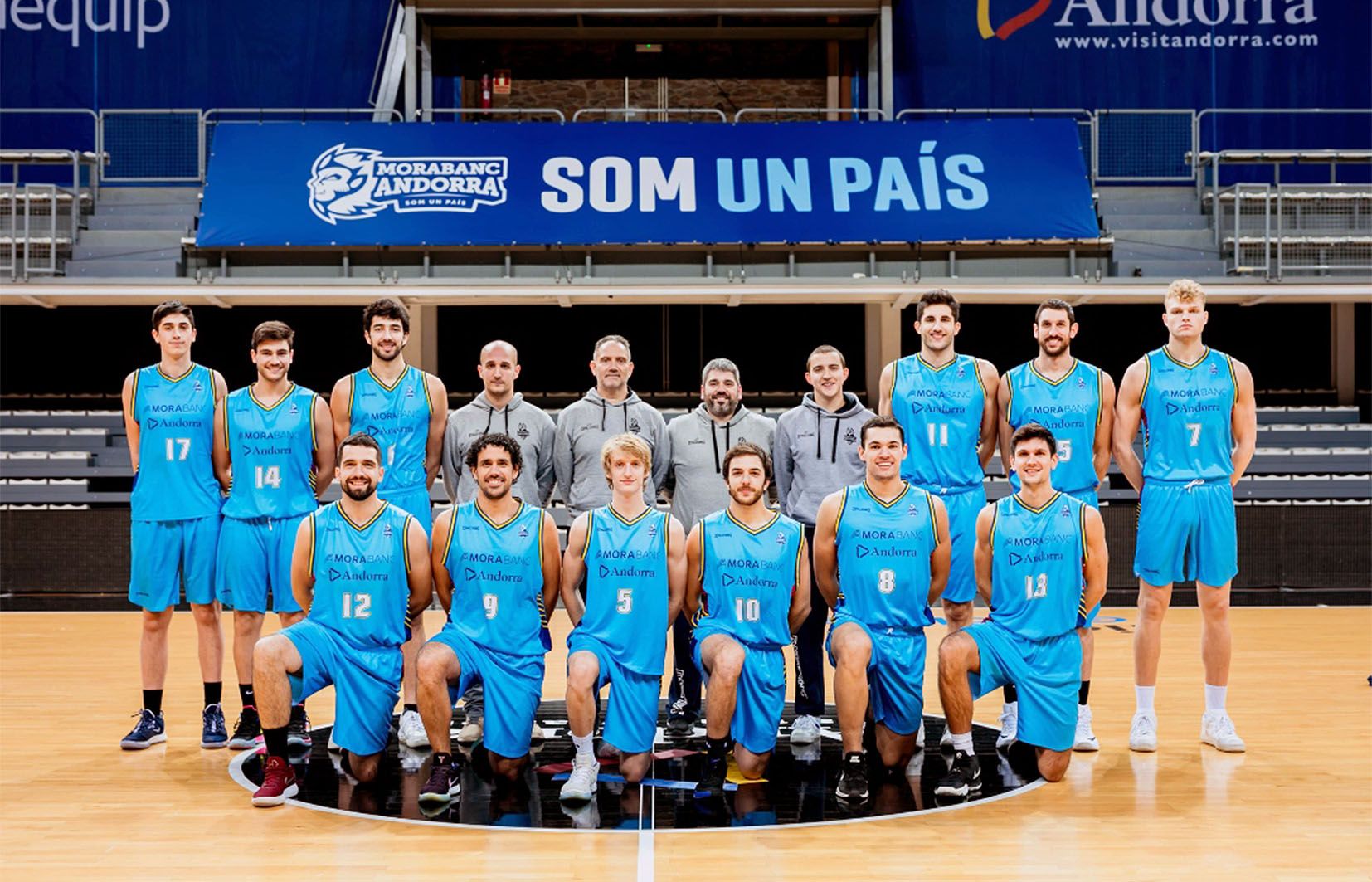 Una de les darreres formacions del MoraBanc Andorra Vivand.