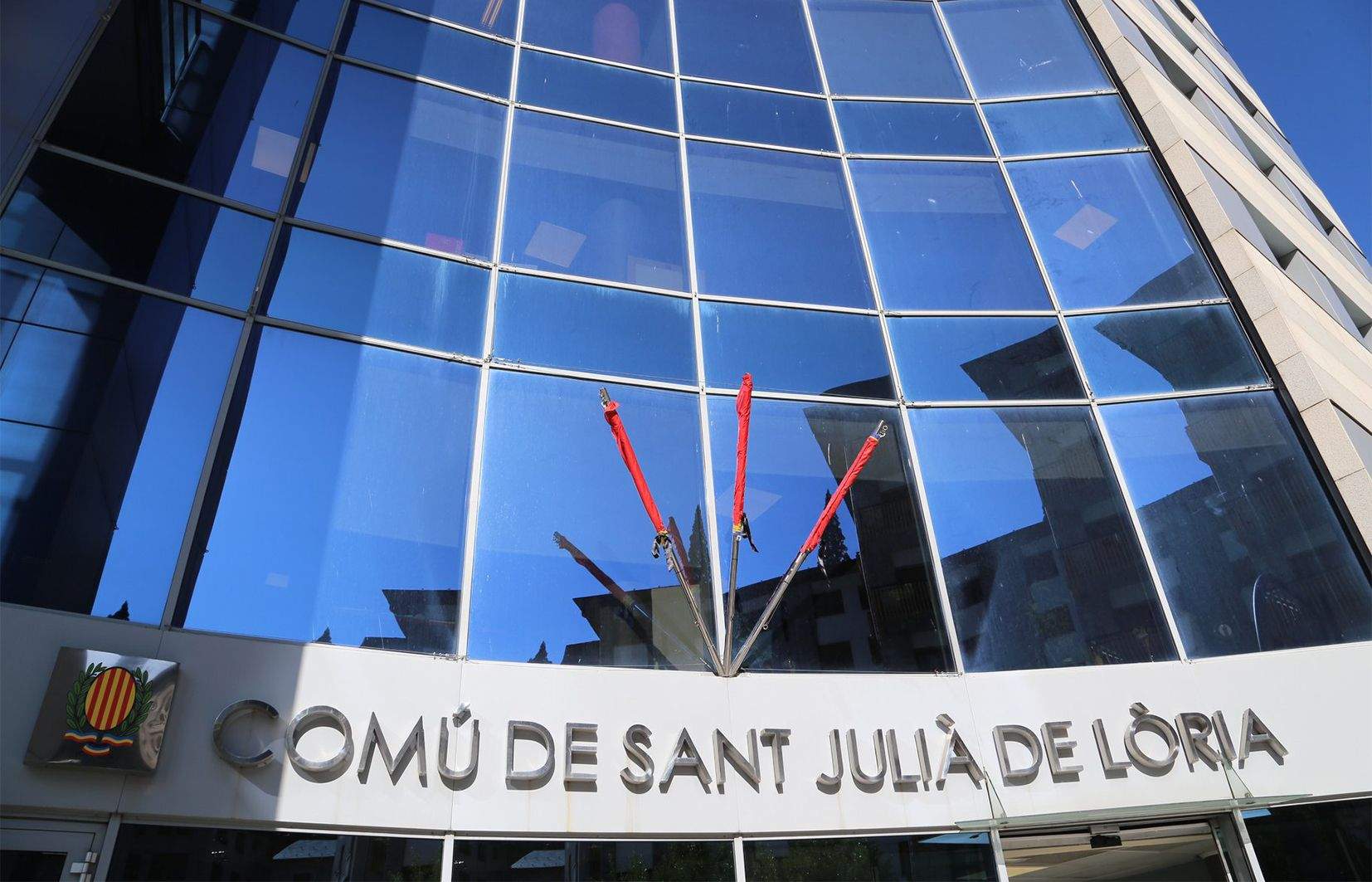 Edifici del comú de Sant Julià de Lòria.