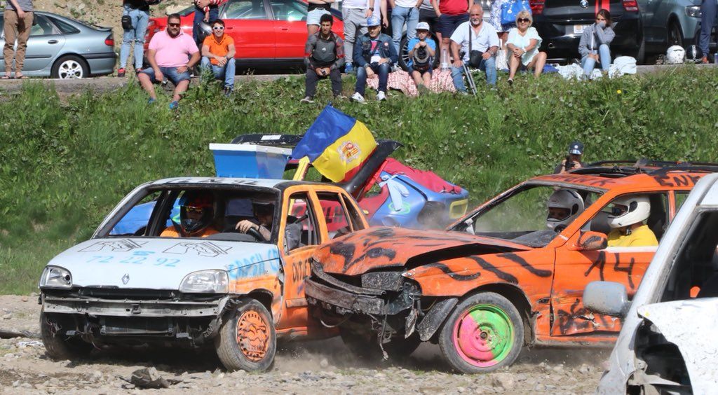 El 'crash car' va formar part l'any passat del programa de la Festa del Poble.
