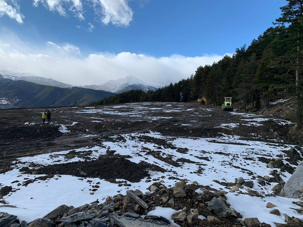 Una imatge de l'abocador de Beixalís, que s'usa com a escenari del campionat d'enducross.